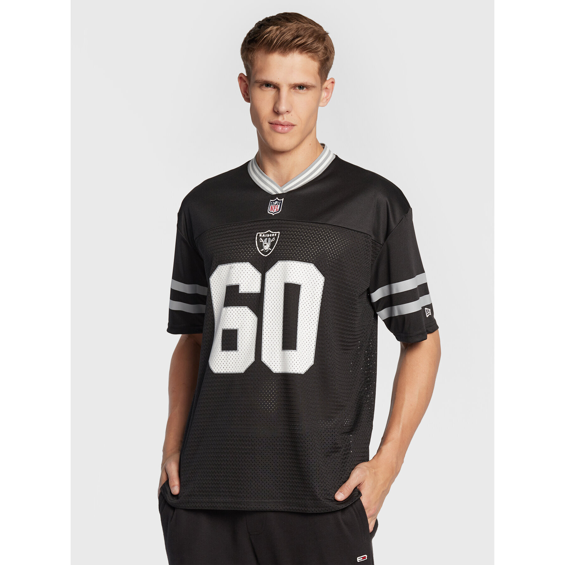 New Era Тишърт Las Vegas Raiders 12572536 Черен Oversize - Pepit.bg