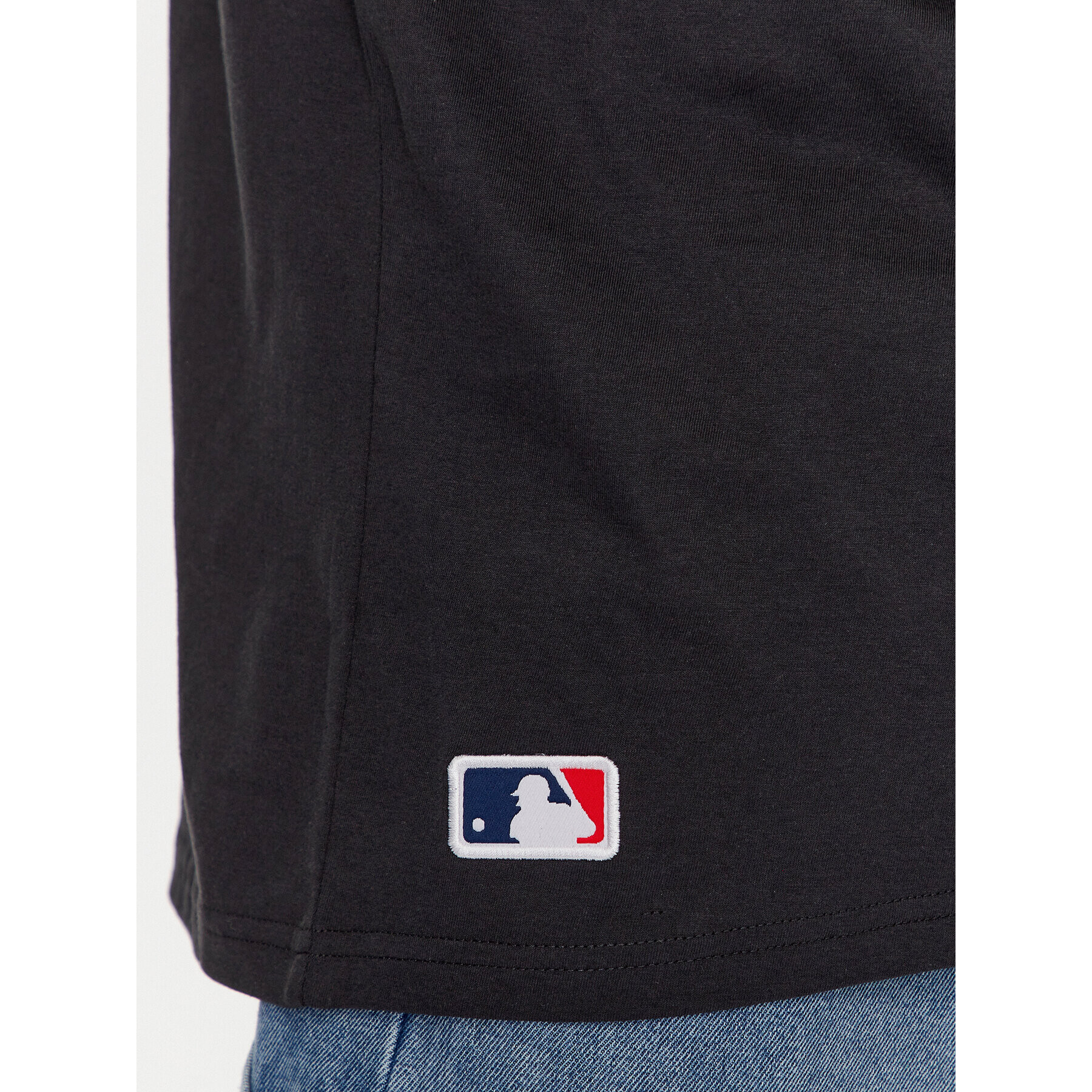 New Era Тишърт MLB Essentials Lc Neyyan 60416723 Черен Loose Fit - Pepit.bg