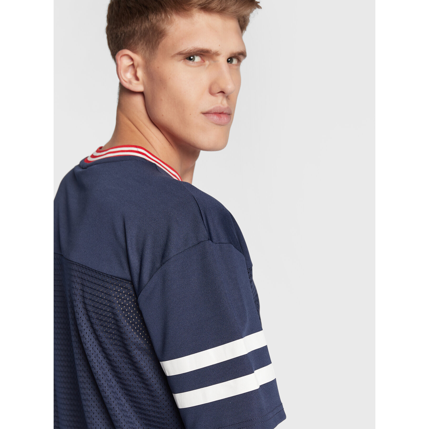 New Era Тишърт New England Patriots 12572538 Тъмносин Oversize - Pepit.bg