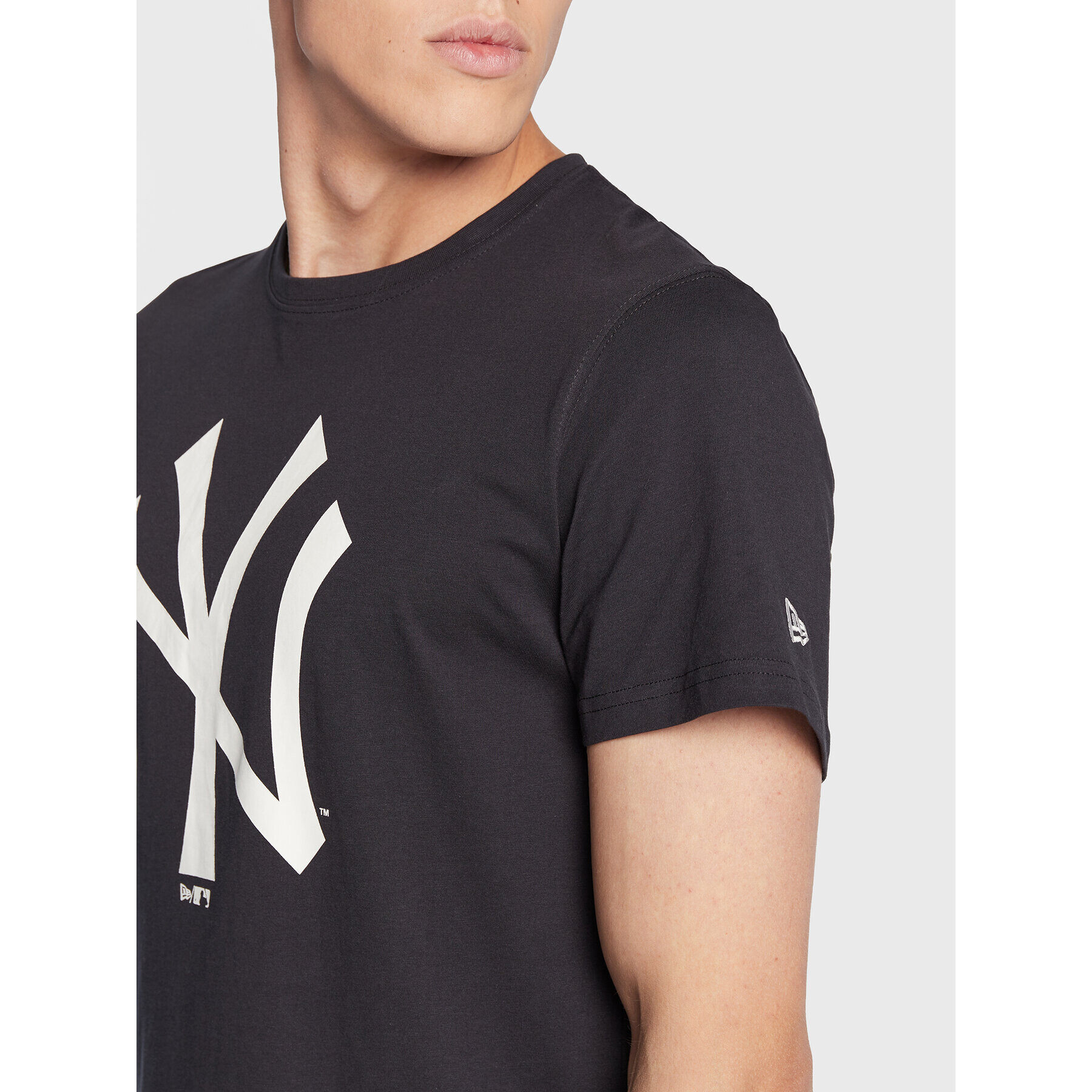 New Era Тишърт New York Yankees 11204000 Тъмносин Regular Fit - Pepit.bg