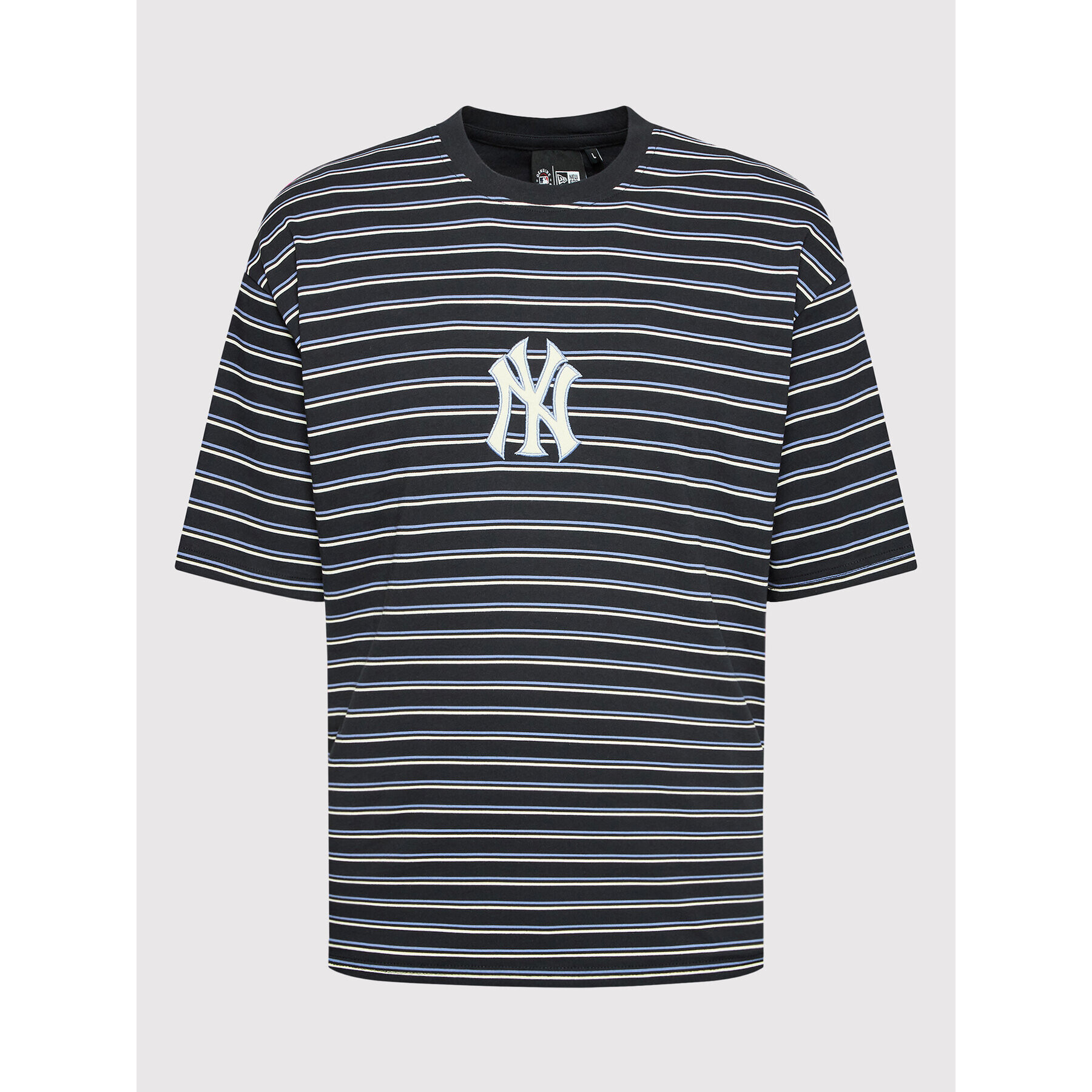 New Era Тишърт New York Yankees 12893155 Тъмносин Oversize - Pepit.bg