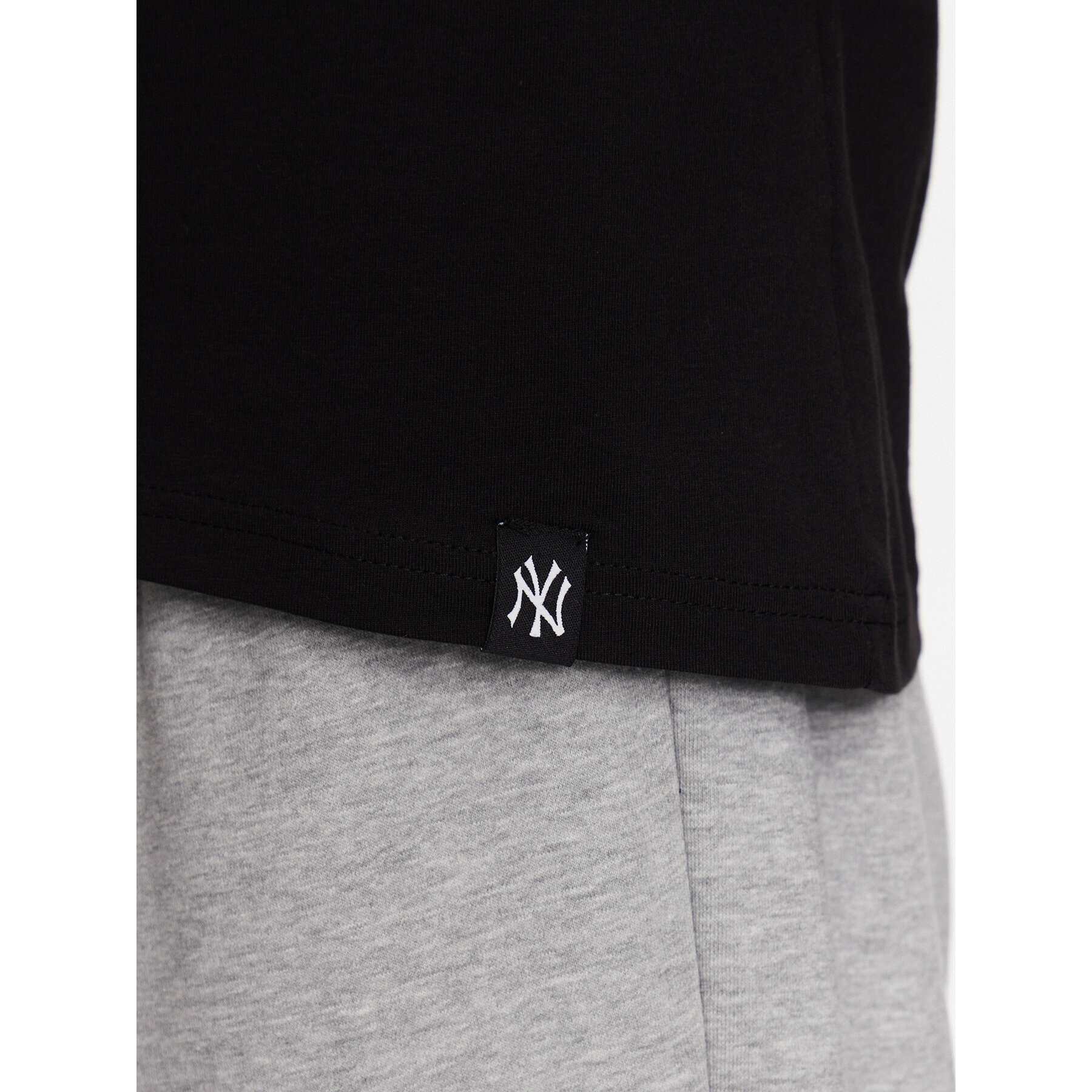 New Era Тишърт New York Yankees MLB Drip Logo 60332179 Черен Regular Fit - Pepit.bg