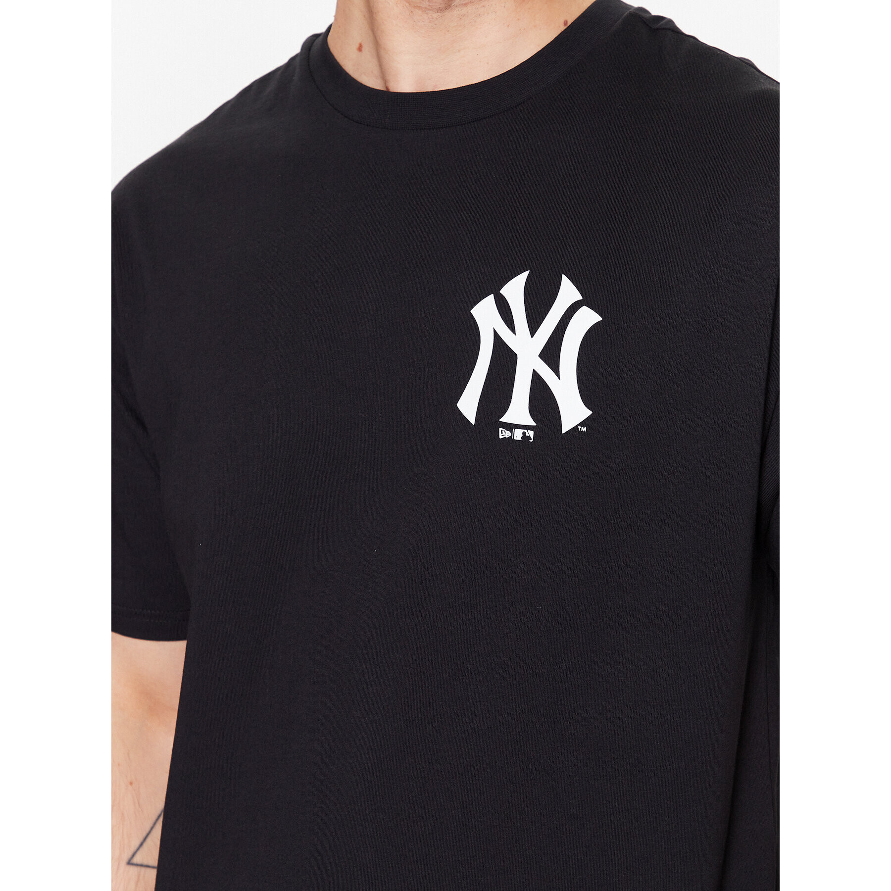 NEW ERA NEW YORK YANKEES MLB FLORAL GRAPHIC BLACK OVERSIZED T-SHIRT  60332266