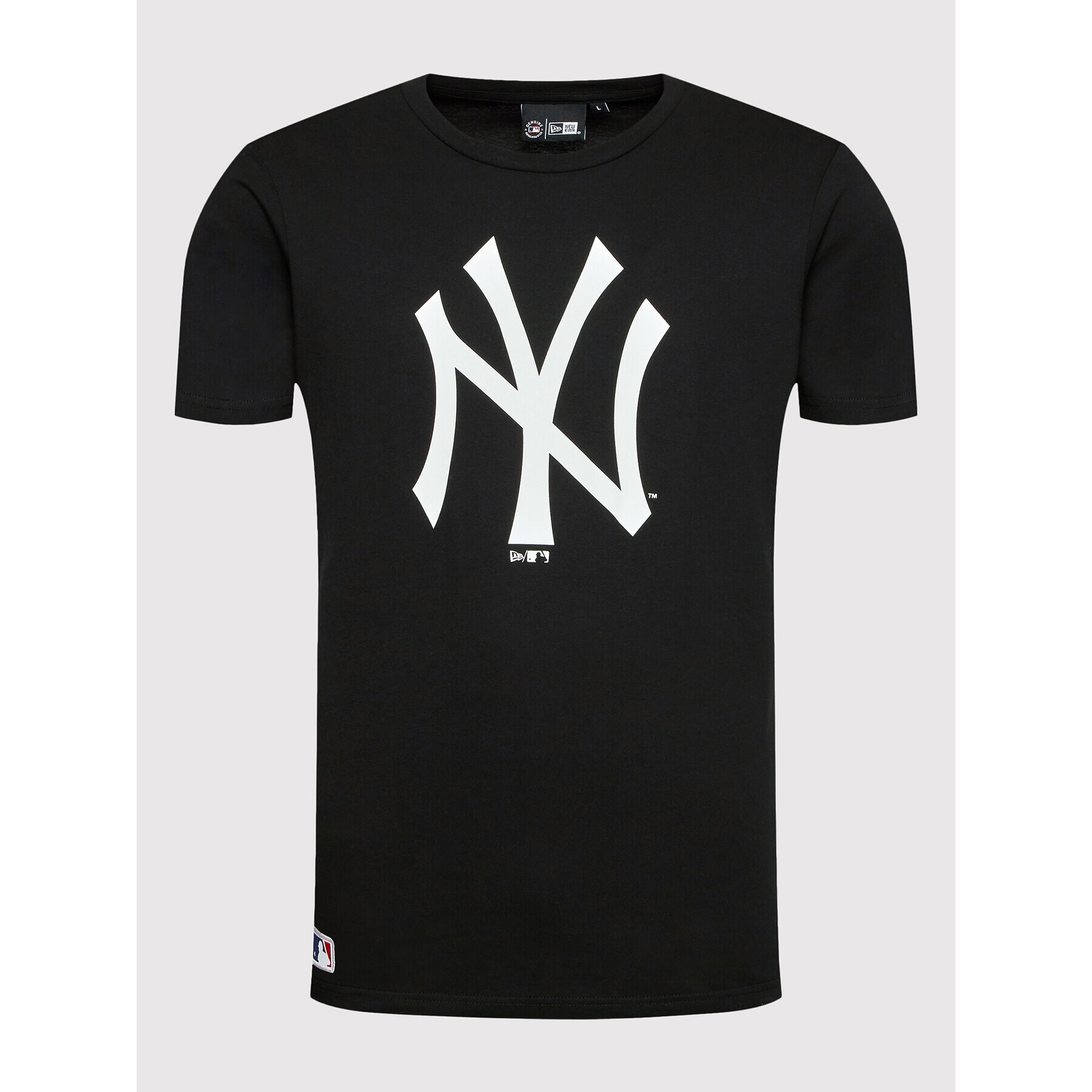 New Era Тишърт New York Yankees MLB Team Logo 11863697 Черен Regular Fit - Pepit.bg