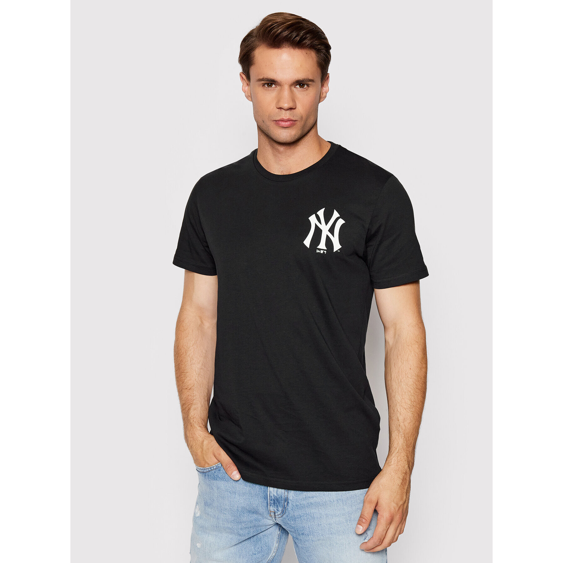 New Era Тишърт New York Yankees Stadium Food 13083924 Тъмносин Regular Fit - Pepit.bg