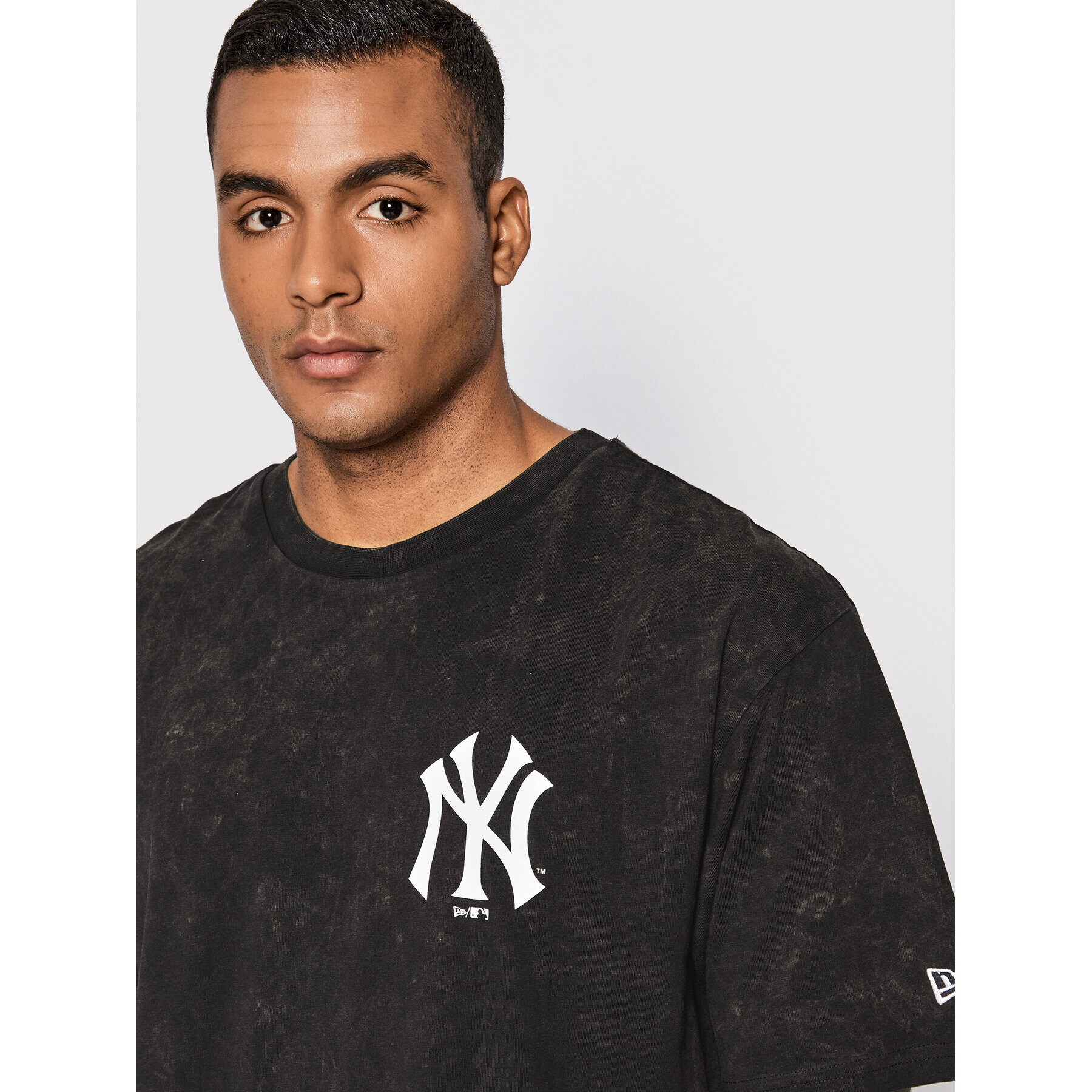 New Era Тишърт New York Yankees Washed Team 13083859 Тъмносин Relaxed Fit - Pepit.bg