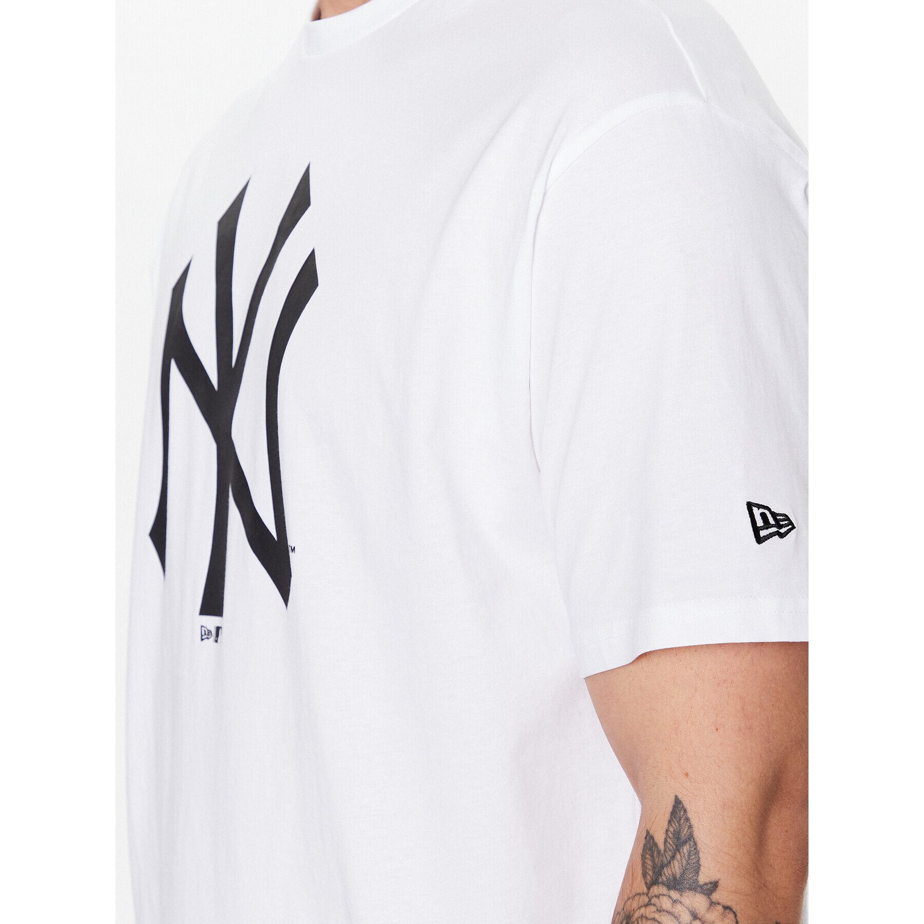 New Era Тишърт Yankees Mlb League Essential 60332283 Бордо Oversize - Pepit.bg