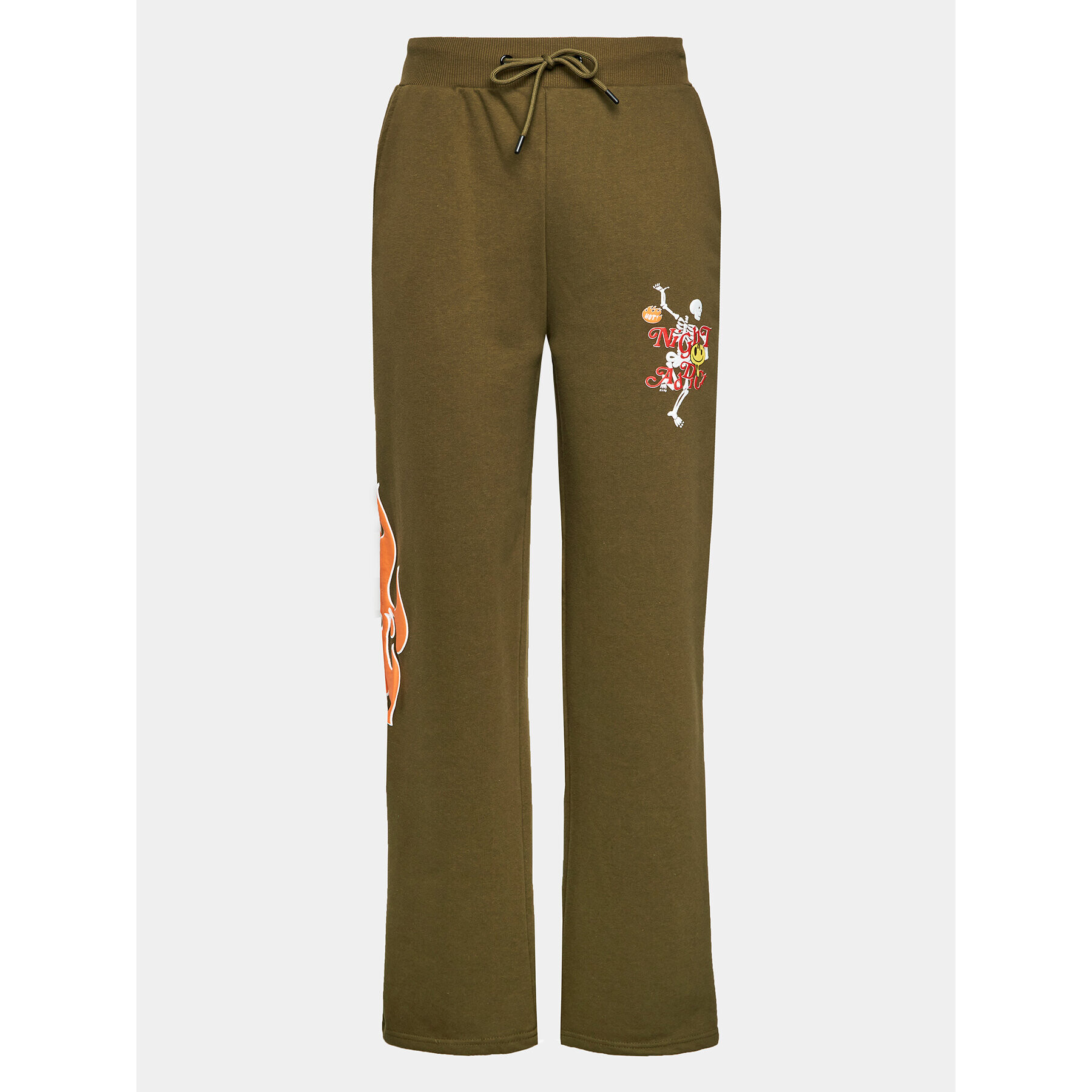 Night Addict Долнище анцуг MJB-NA516FLAMES Зелен Regular Fit - Pepit.bg
