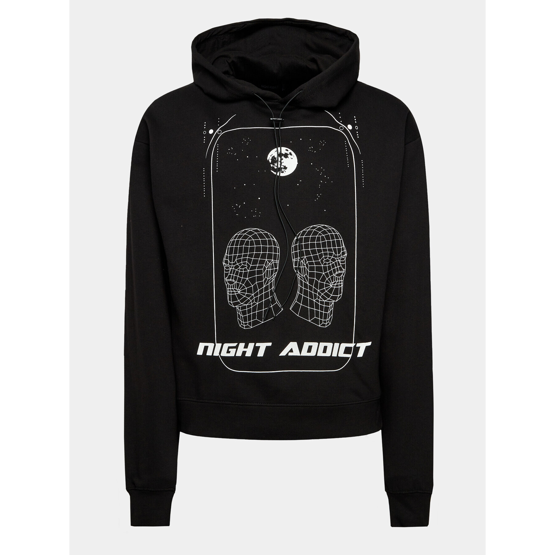 Night Addict Суитшърт MSS-NA4124DHEAD Черен Regular Fit - Pepit.bg