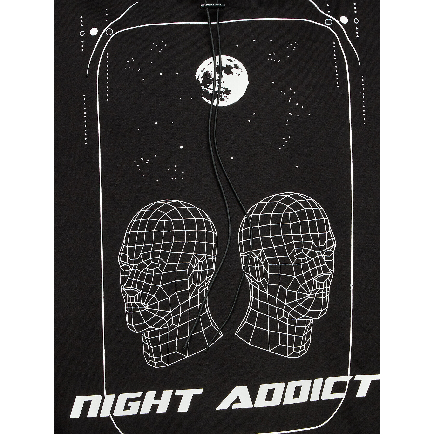 Night Addict Суитшърт MSS-NA4124DHEAD Черен Regular Fit - Pepit.bg