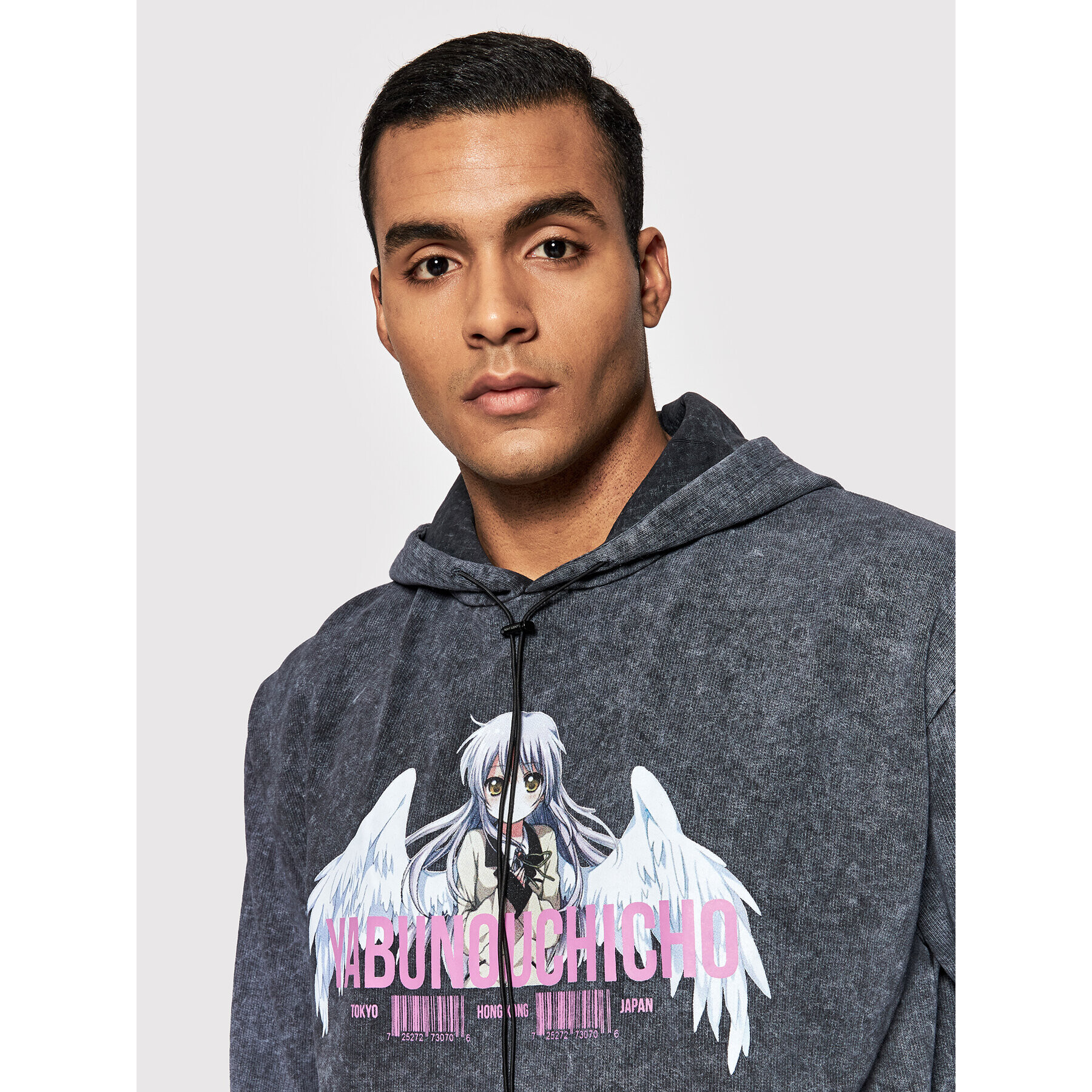 Night Addict Суитшърт MSS-NA412MAGA Сив Relaxed Fit - Pepit.bg