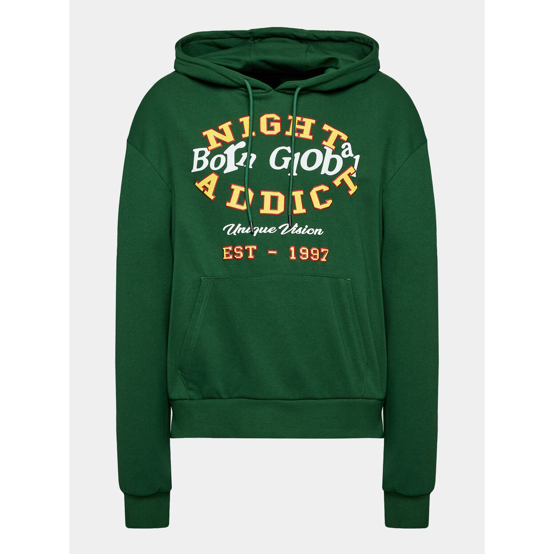 Night Addict Суитшърт MSS-NA516ESTER Зелен Regular Fit - Pepit.bg