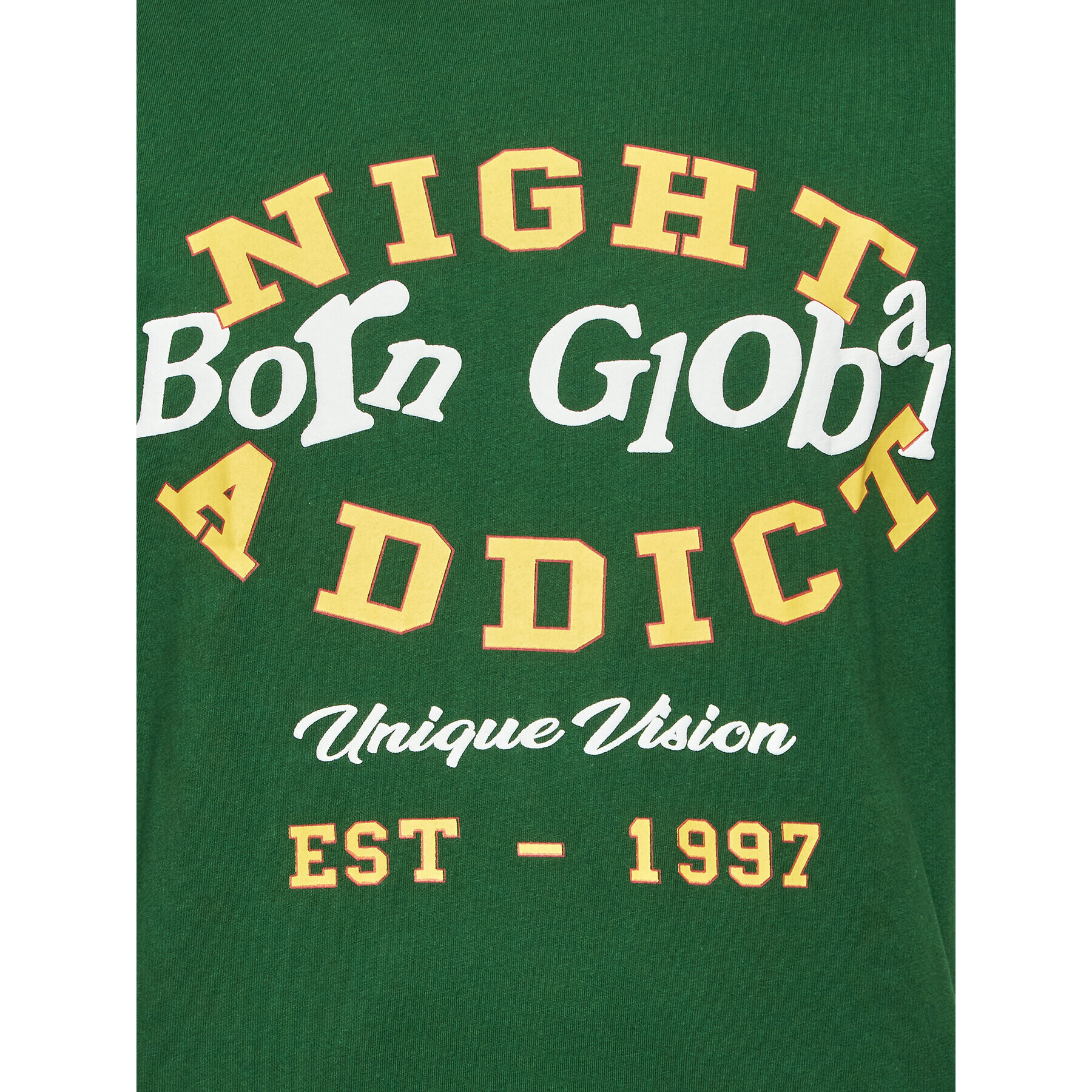 Night Addict Тишърт MTS-NA149ESTER Зелен Regular Fit - Pepit.bg