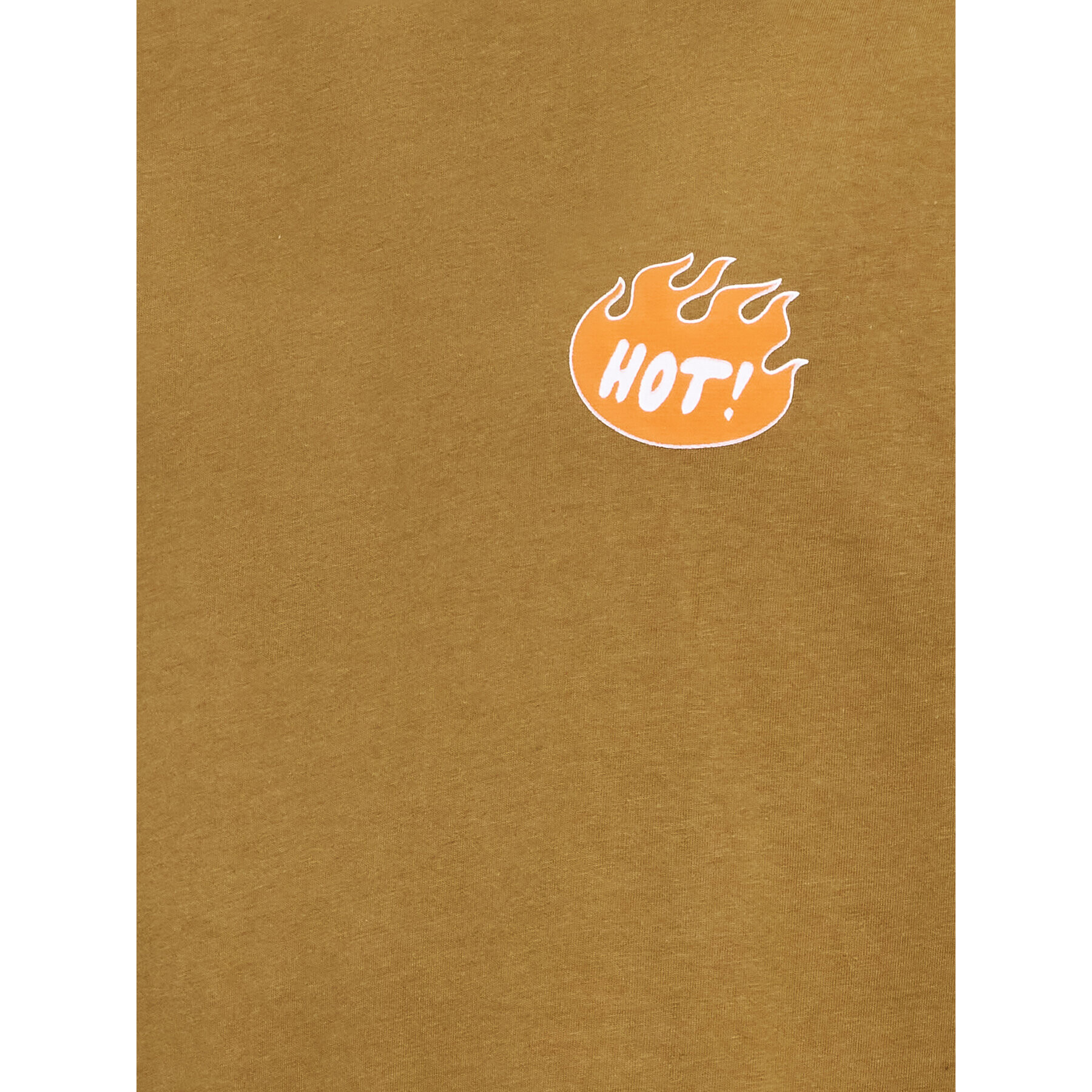 Night Addict Тишърт MTS-NA149FLAMES Кафяв Relaxed Fit - Pepit.bg
