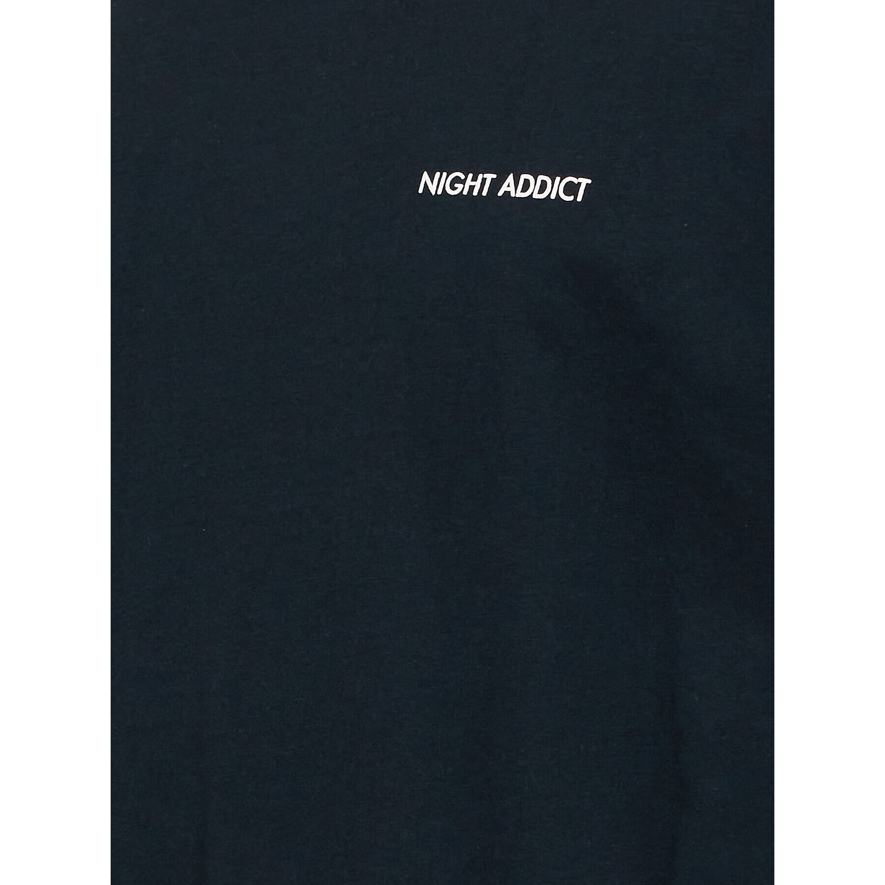 Night Addict Тишърт MTS-NA149LAYER Черен Relaxed Fit - Pepit.bg