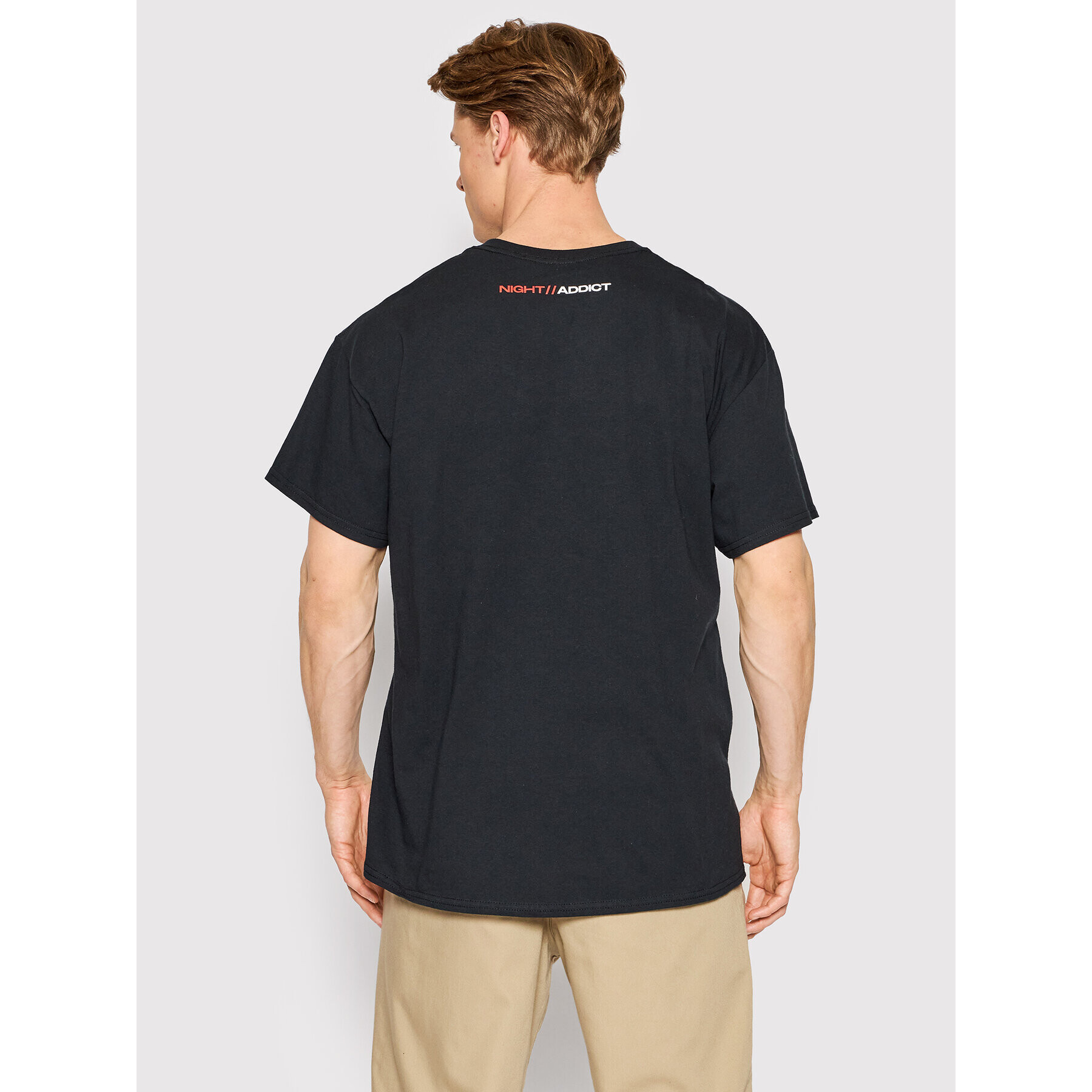 Night Addict Тишърт MTS-NA574BUI Черен Regular Fit - Pepit.bg