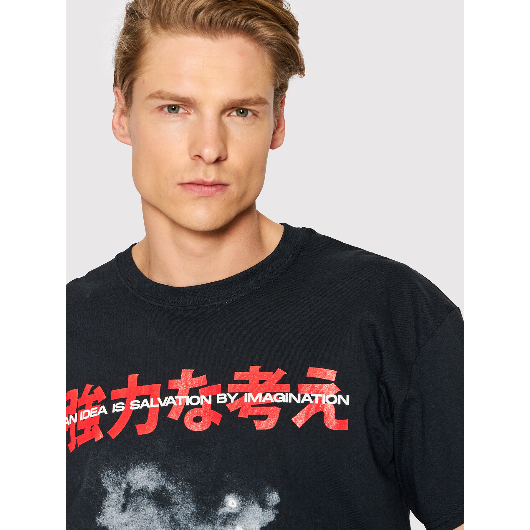 Night Addict Тишърт MTS-NA574BUI Черен Regular Fit - Pepit.bg