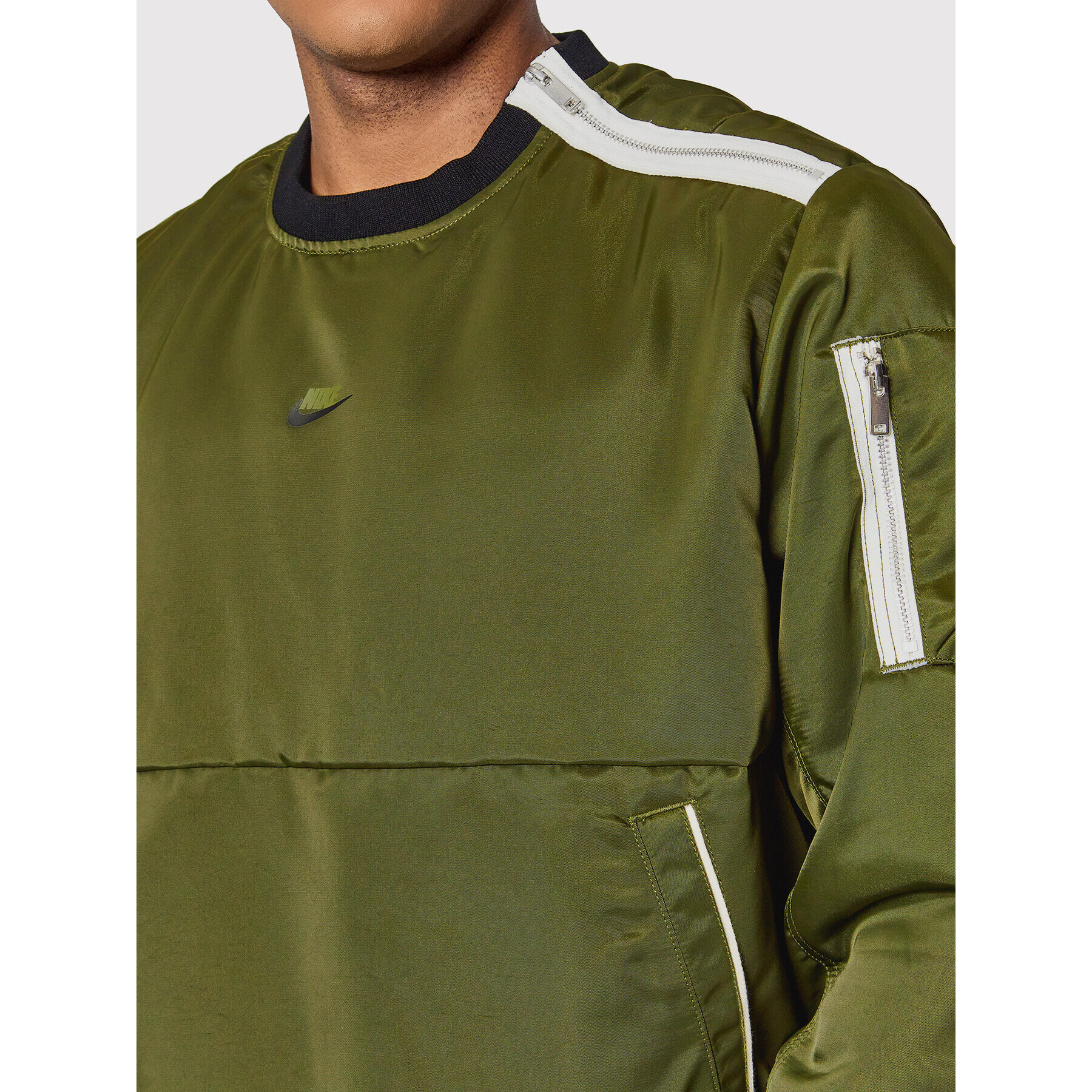 Nike Анорак Sportswear Style Essentials+ DD5007 Зелен Regular Fit - Pepit.bg