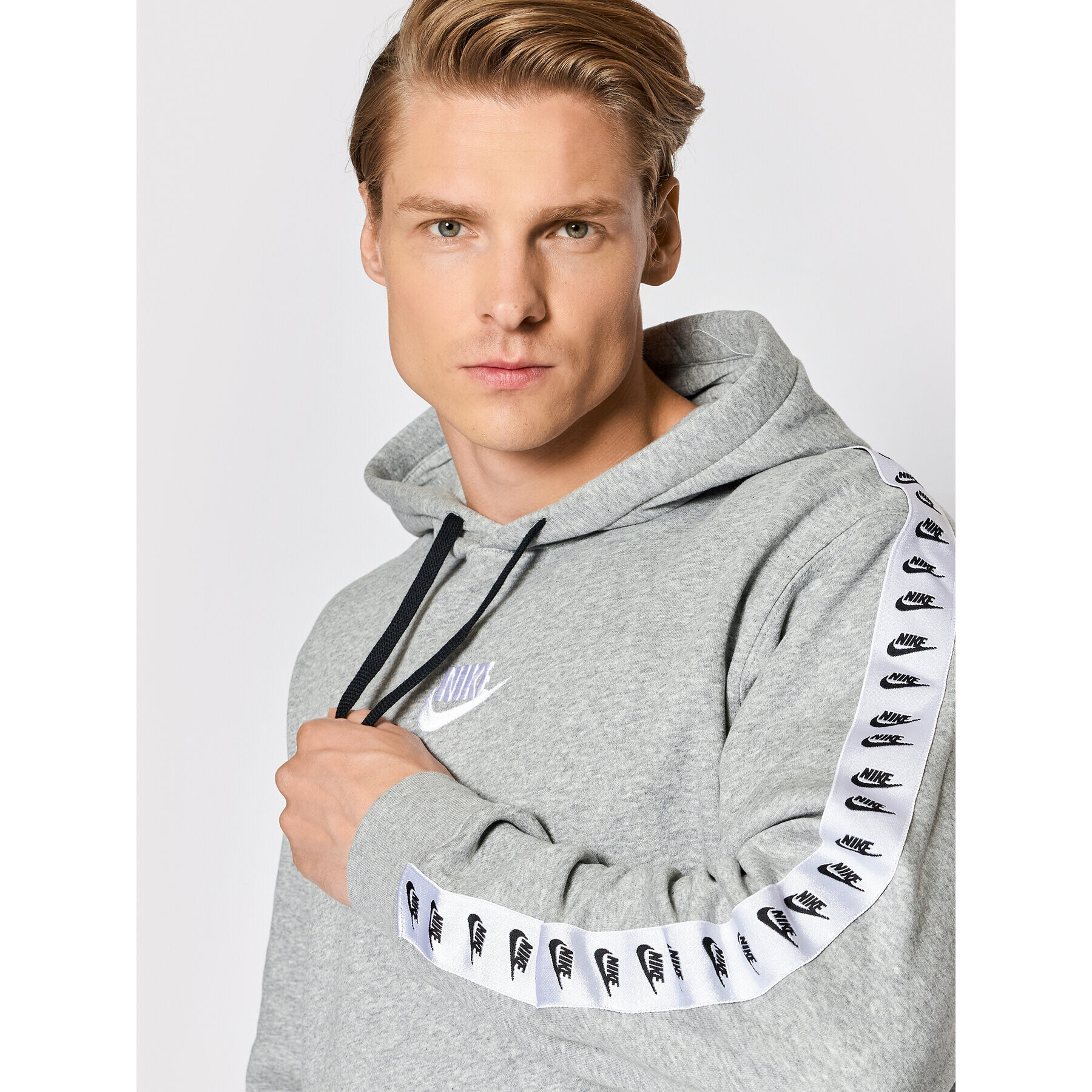 Nike Анцуг Essential DM6838 Сив Regular Fit - Pepit.bg