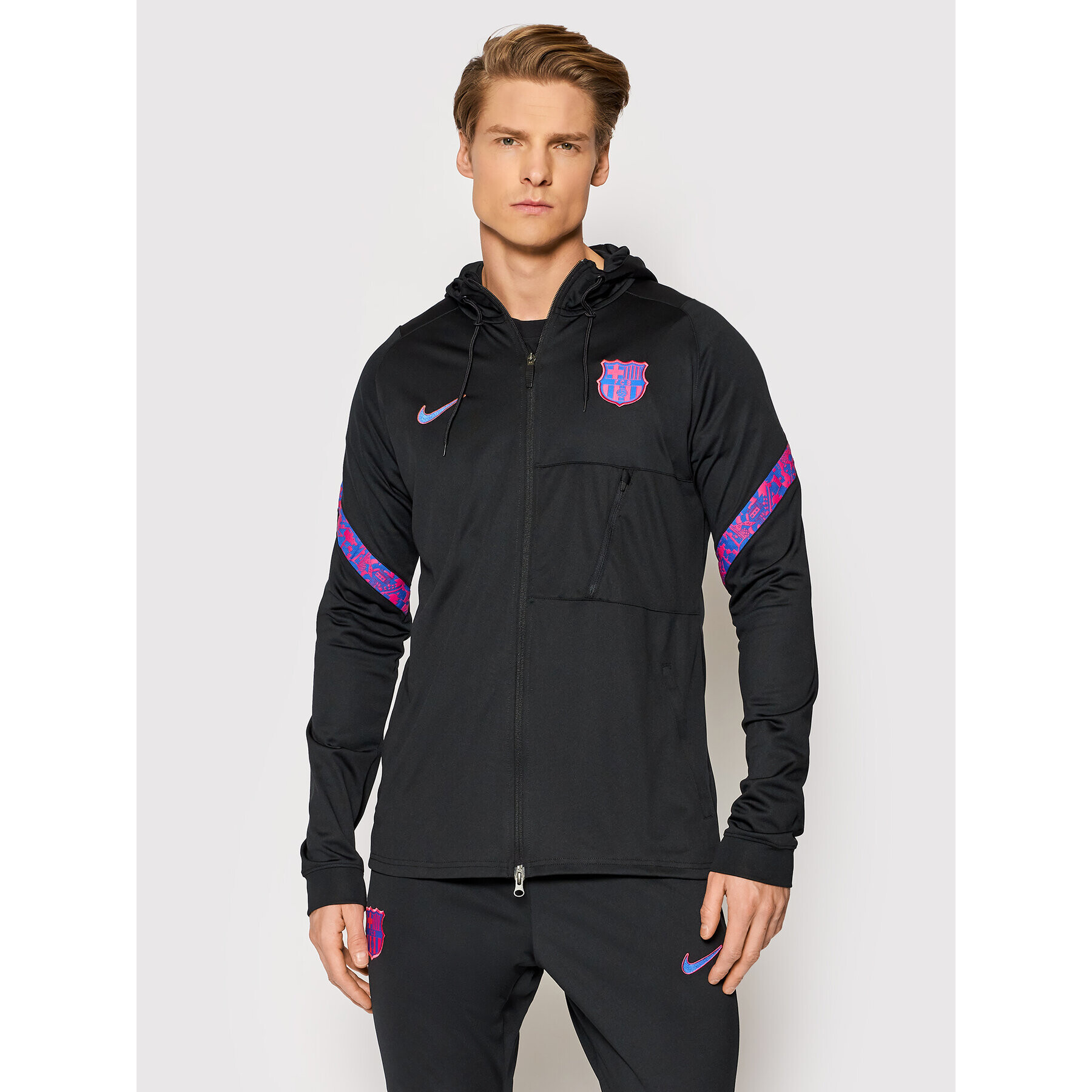 Nike Анцуг FC Barcelona DB6867 Черен Regular Fit - Pepit.bg