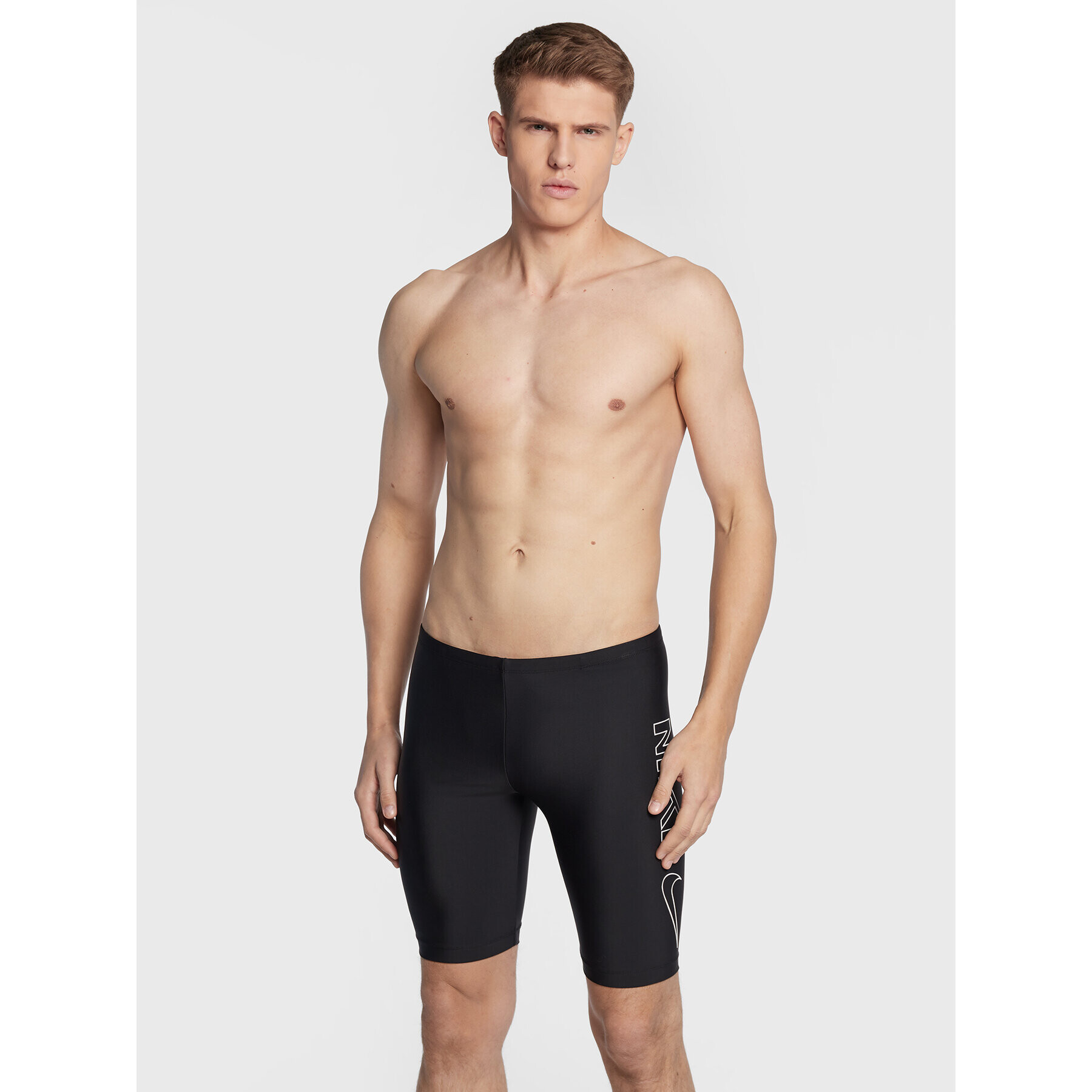 Nike Бански Electric Swoosh Jammer NESSC588 Черен - Pepit.bg