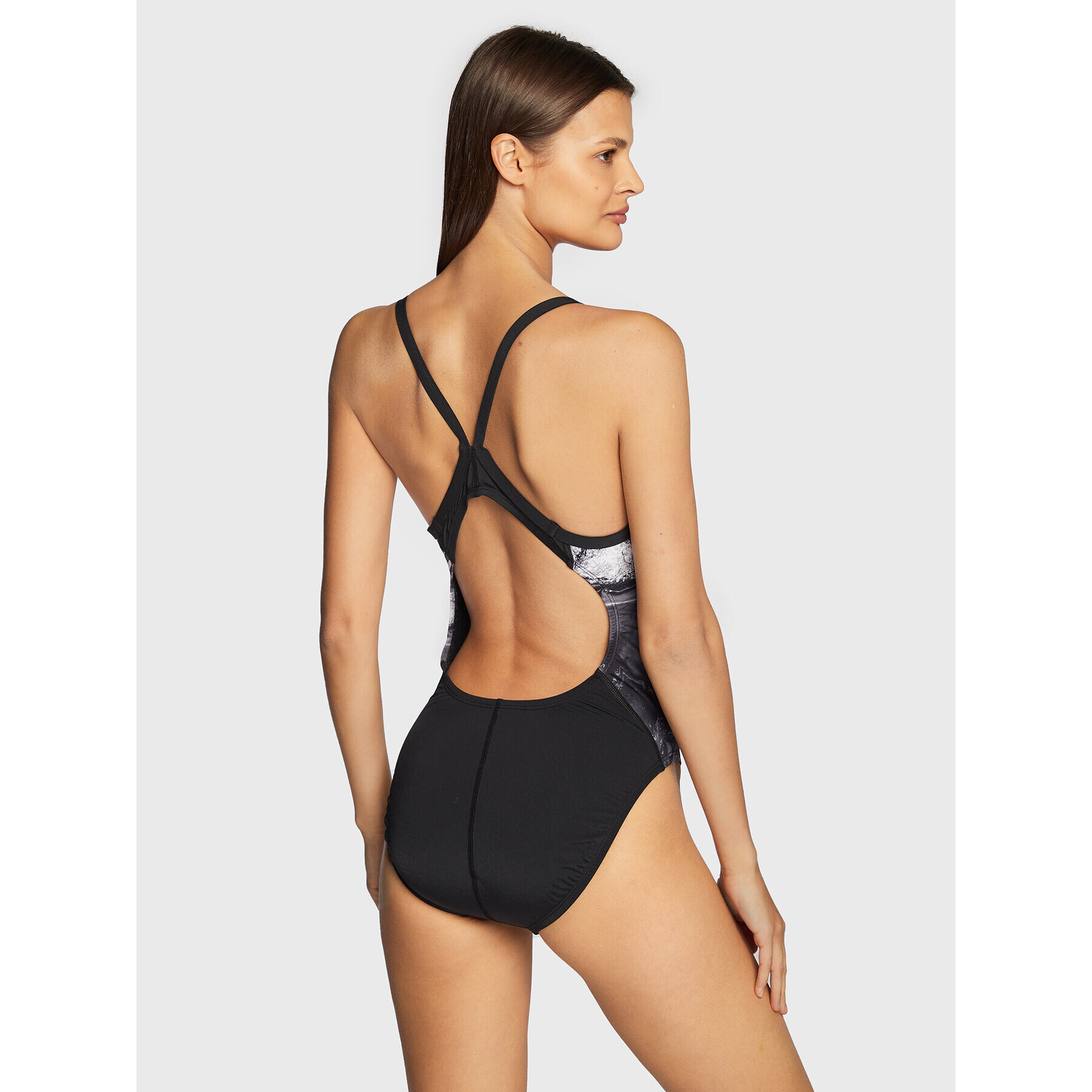 Nike Бански костюм Hydrastrong NESSC051 Черен - Pepit.bg