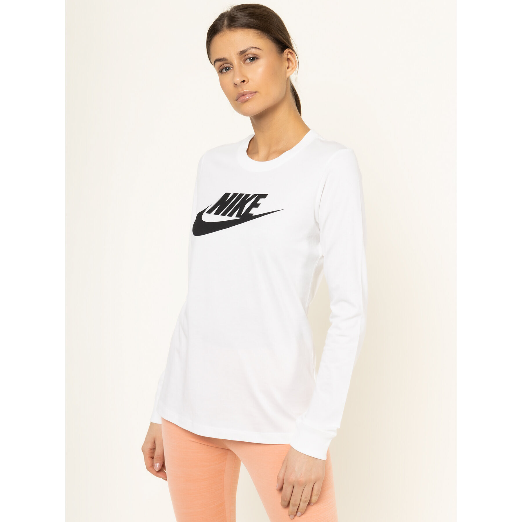 Nike Блуза Sportswear BV6171 Бежов Regular Fit - Pepit.bg