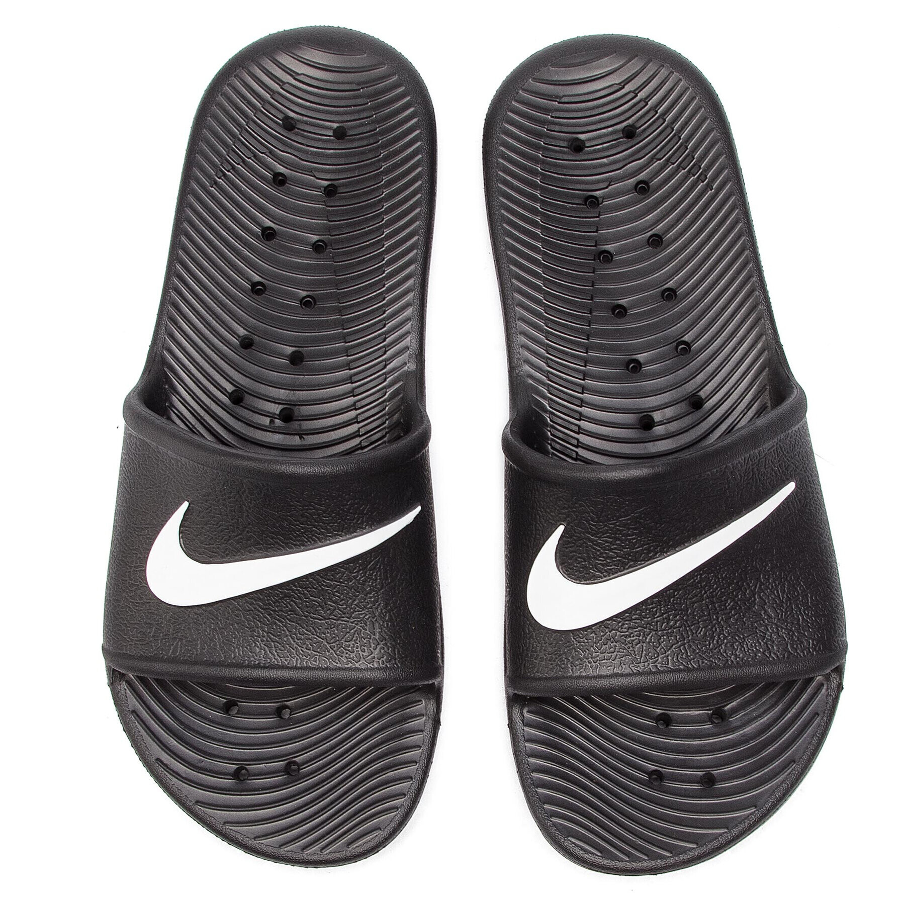 Nike Чехли Kawa Shower (GS/PS) BQ6831 001 Черен - Pepit.bg