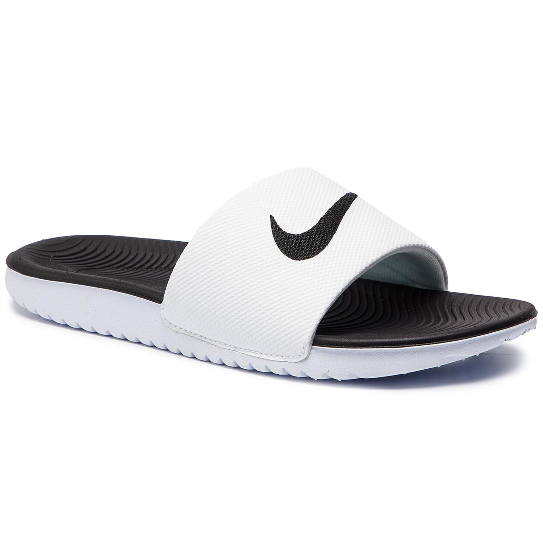 Nike Чехли Kawa Slide (GS/PS) 819352 100 Бял - Pepit.bg