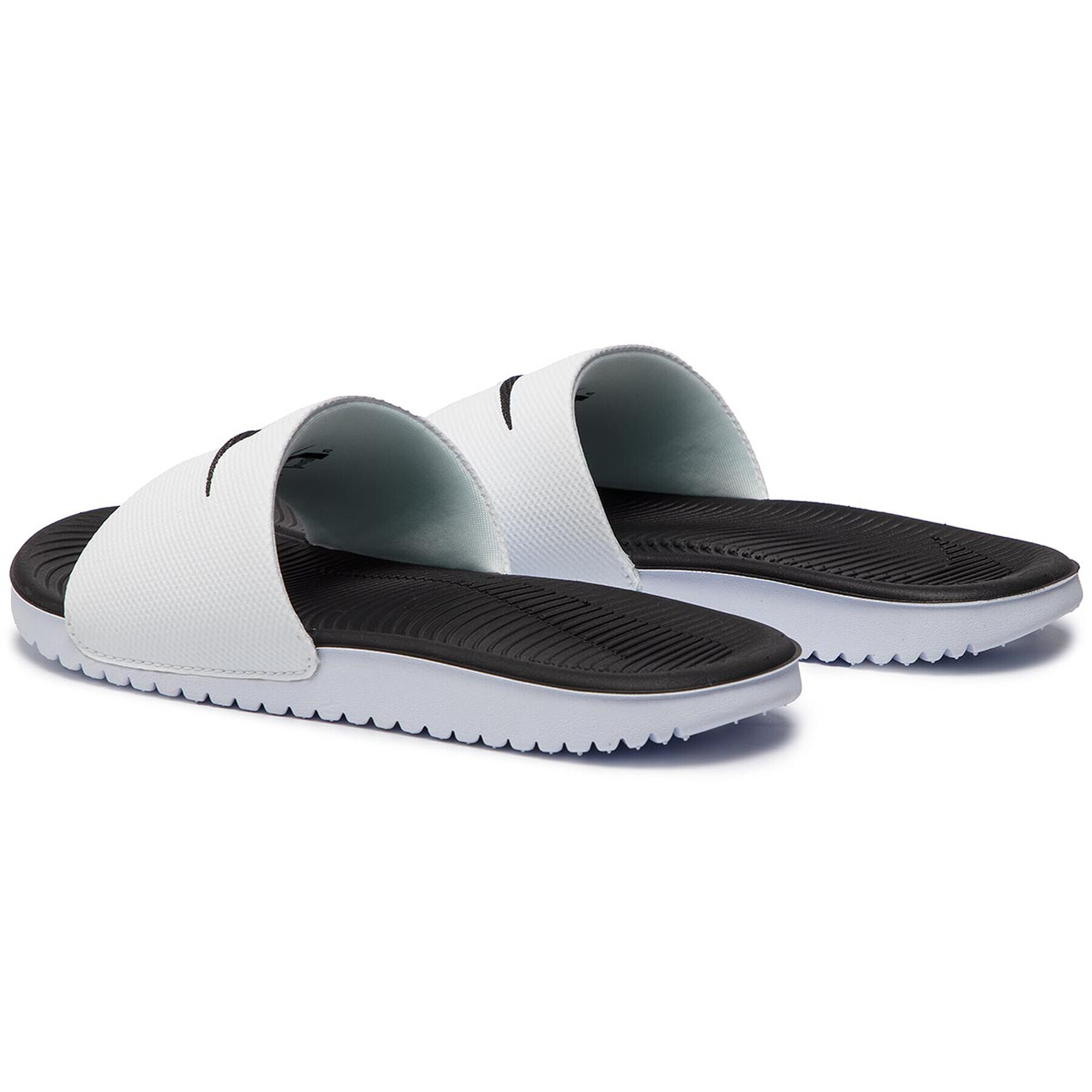 Nike Чехли Kawa Slide (GS/PS) 819352 100 Бял - Pepit.bg