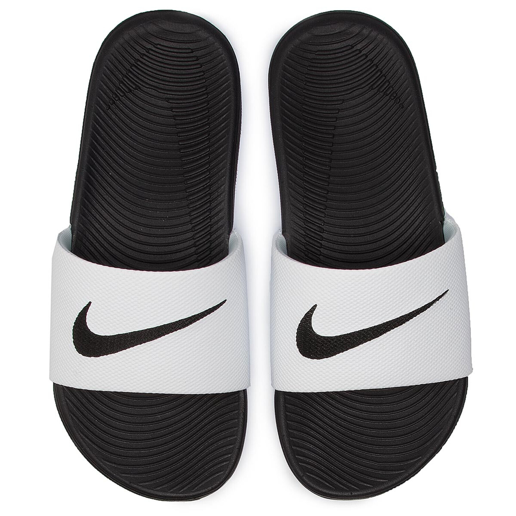 Nike Чехли Kawa Slide (GS/PS) 819352 100 Бял - Pepit.bg