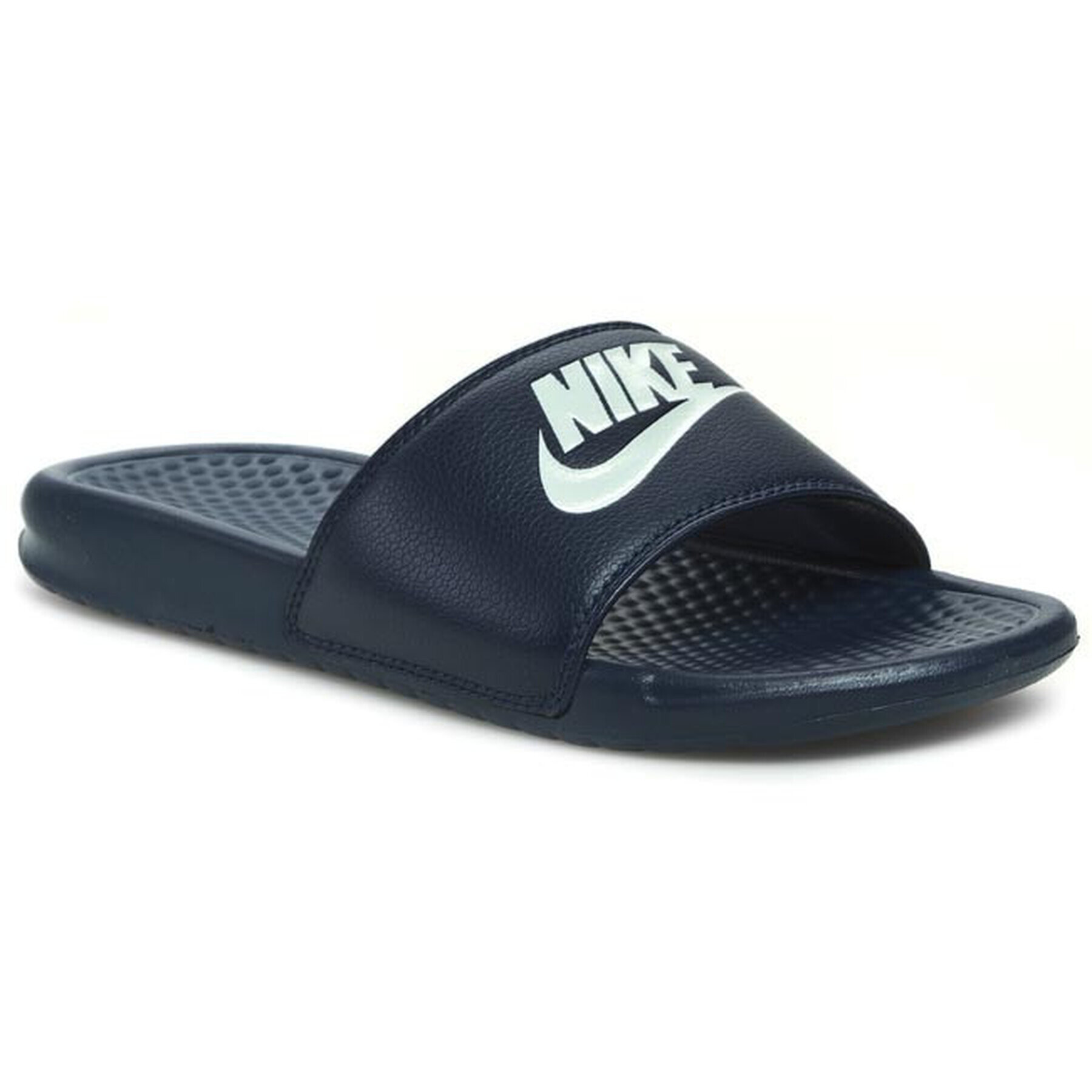 Nike Чехли Benassi JDI 343880 403 Тъмносин - Pepit.bg