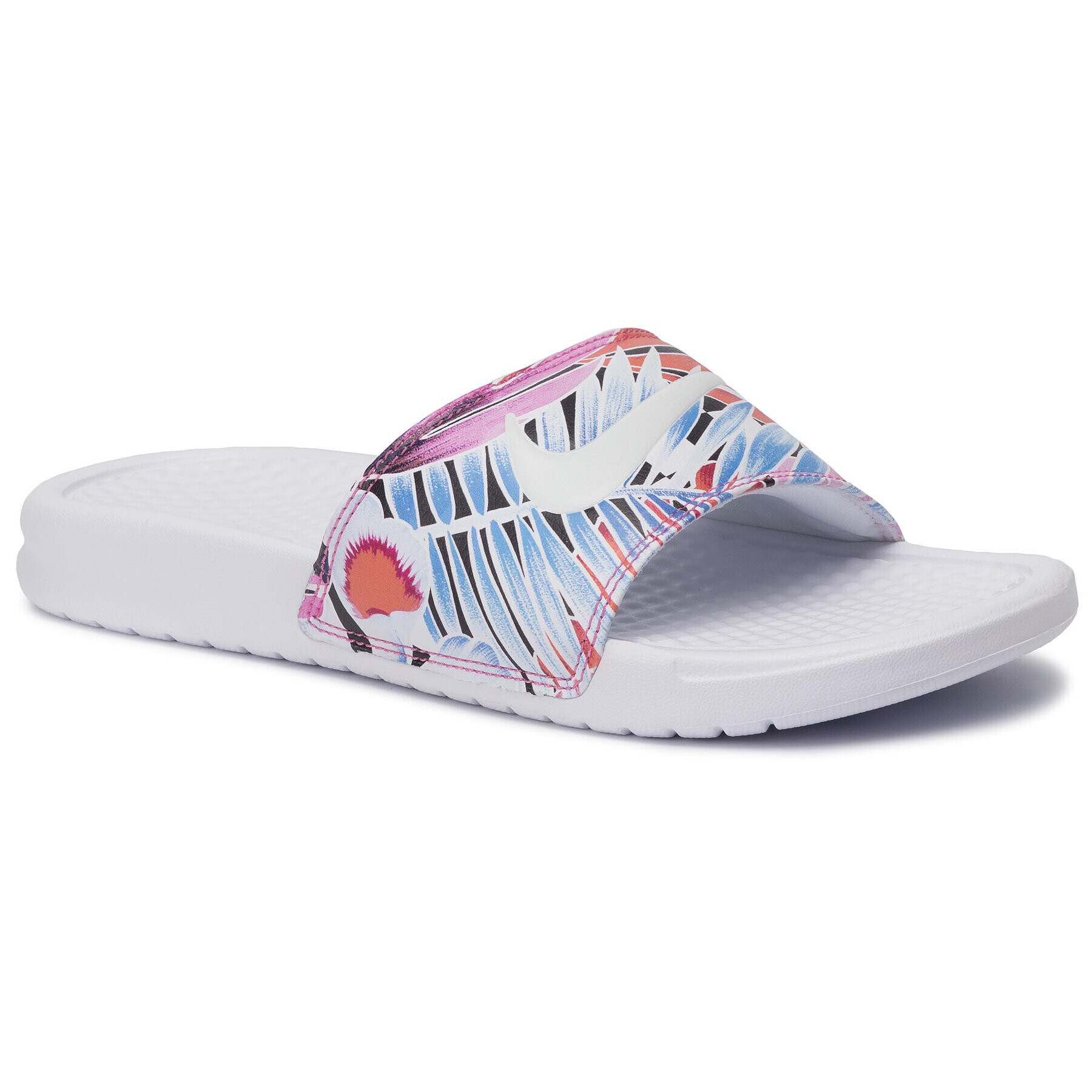 Nike Чехли Benassi Jdi Print 618919 113 Цветен - Pepit.bg