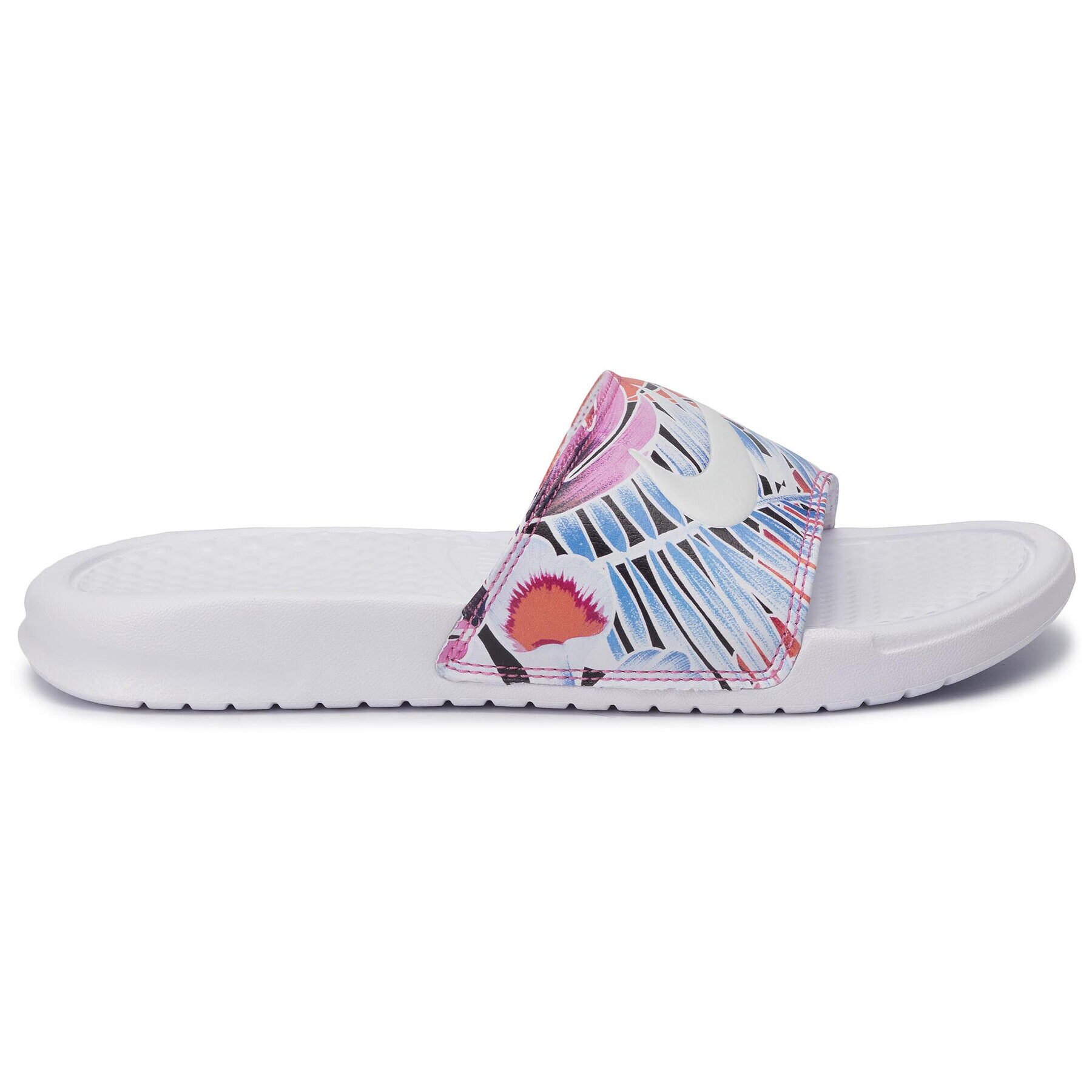 Nike Чехли Benassi Jdi Print 618919 113 Цветен - Pepit.bg
