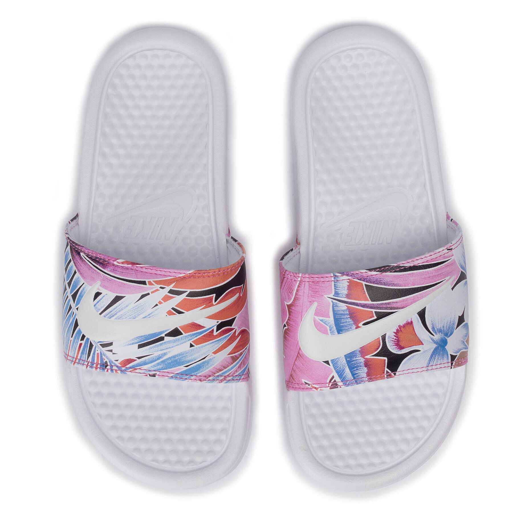 Nike Чехли Benassi Jdi Print 618919 113 Цветен - Pepit.bg
