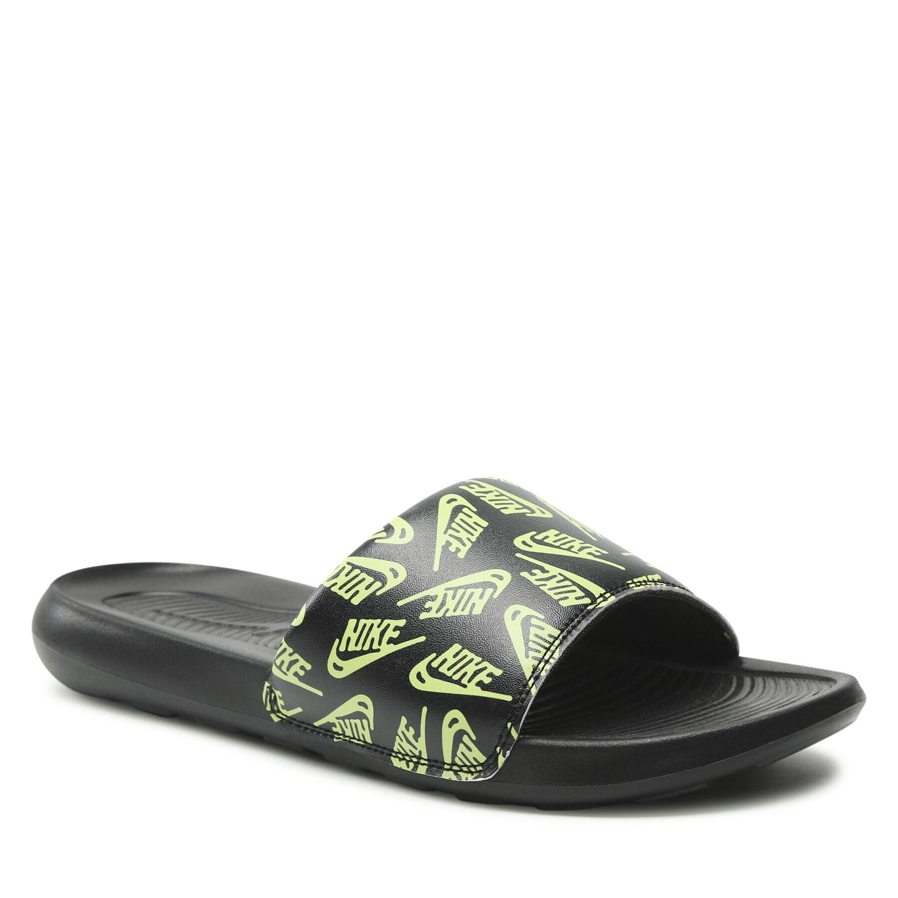 Nike Чехли Victori One Slide Print CN9678 010 Черен - Pepit.bg