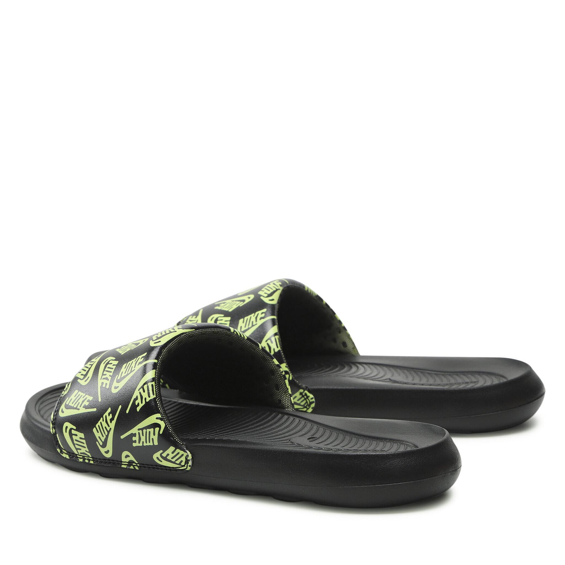 Nike Чехли Victori One Slide Print CN9678 010 Черен - Pepit.bg