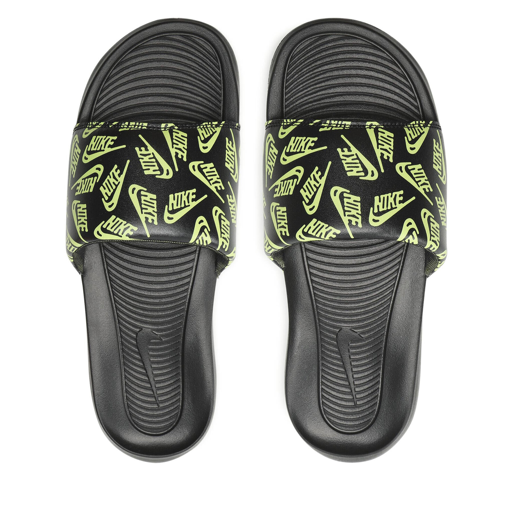 Nike Чехли Victori One Slide Print CN9678 010 Черен - Pepit.bg