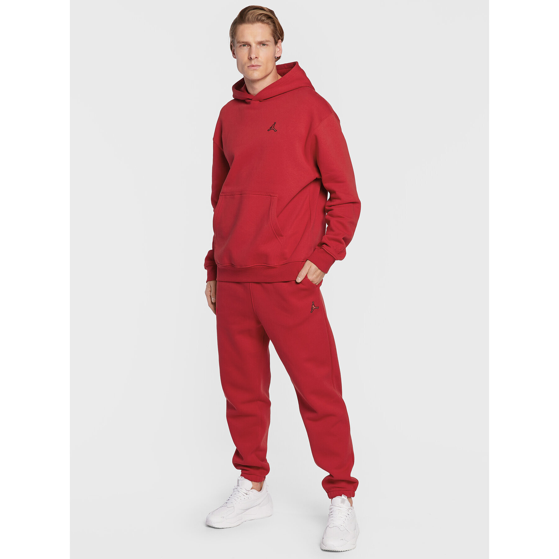 Nike Долнище анцуг Jordan Essentials DA9820 Червен Standard Fit - Pepit.bg