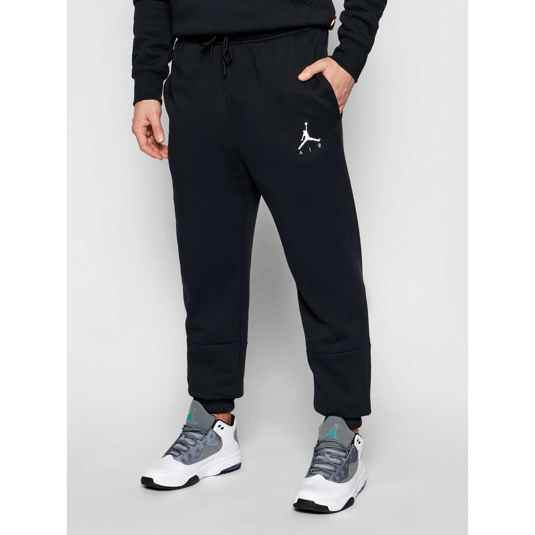 Nike Долнище анцуг Jordan Jumpman Air CK6694 Черен Standard Fit - Pepit.bg
