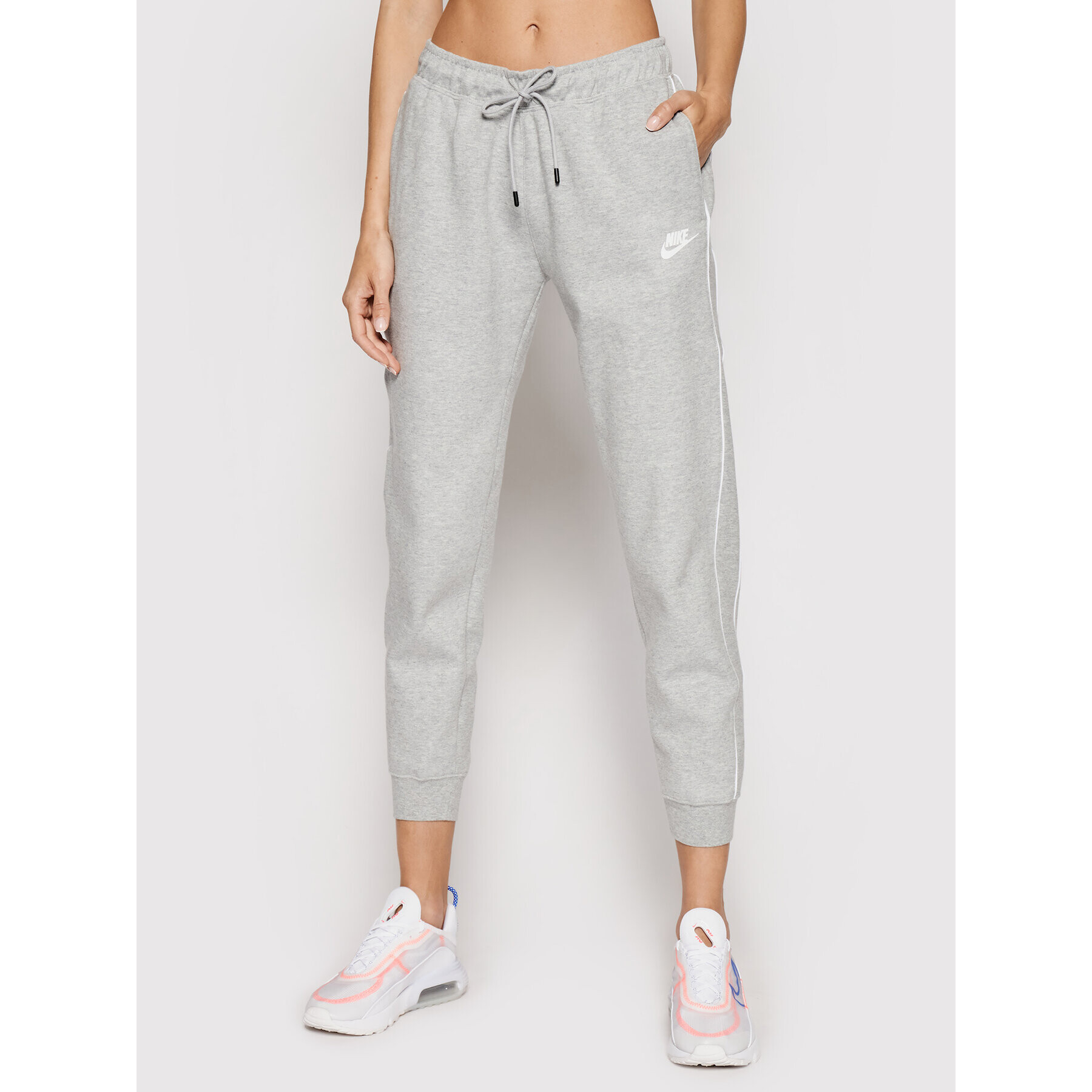 Nike Долнище анцуг Sportswear Fleece Jogger CZ8340 Сив Standard Fit - Pepit.bg