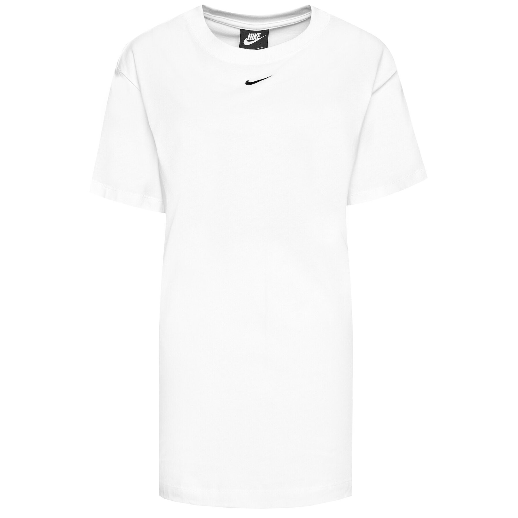 Nike Ежедневна рокля Sportswear Essential CJ2242 Бял Loose Fit - Pepit.bg