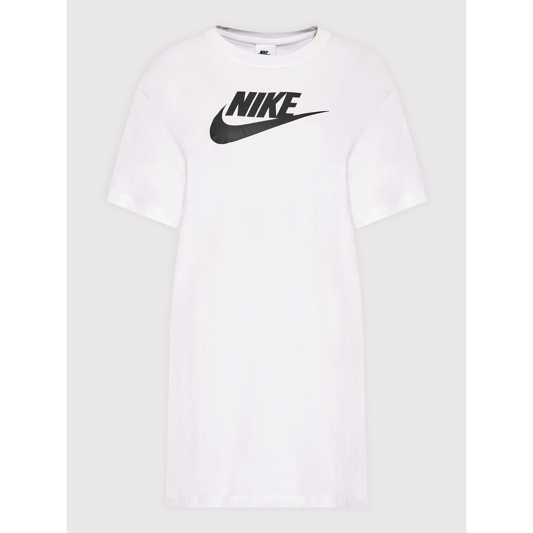 Nike Ежедневна рокля Sportswear Essential DM3278 Бял Loose Fit - Pepit.bg