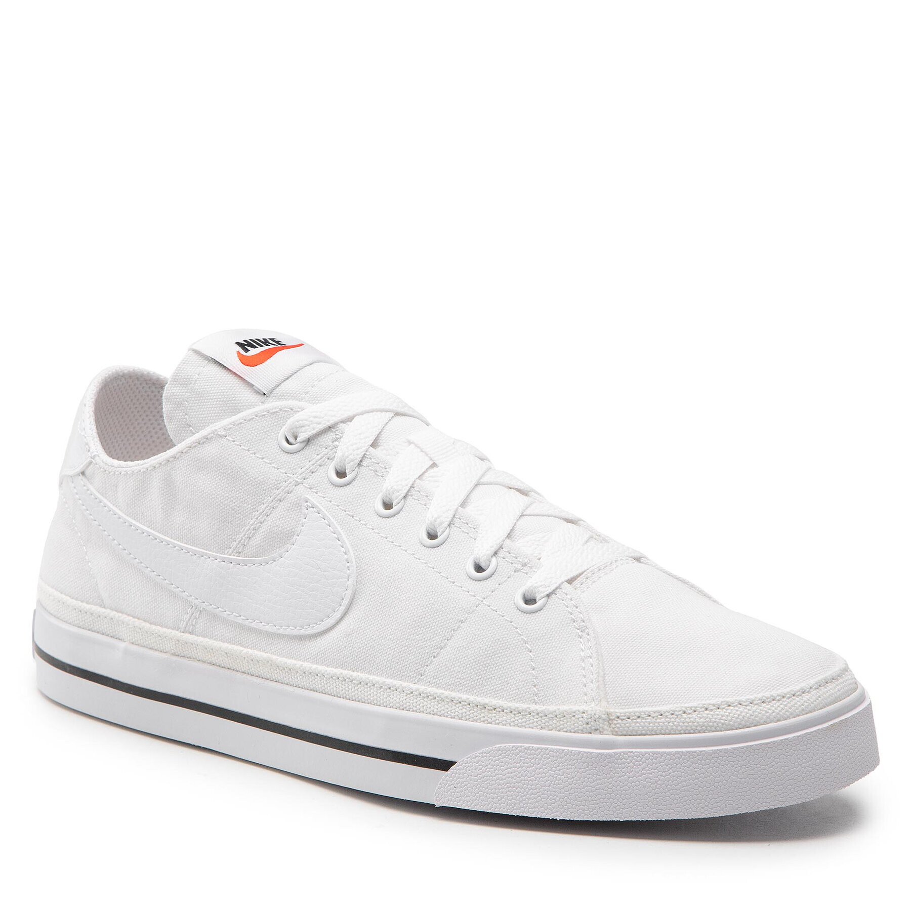 Nike Гуменки Court Leacy Cnvs CW6539 100 Бял - Pepit.bg