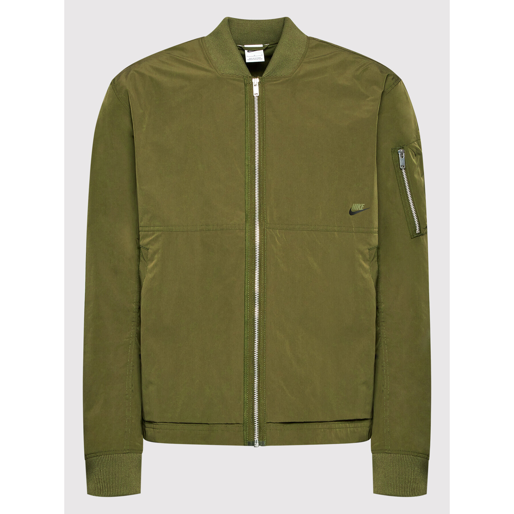 Nike Яке бомбър Essentials DD4714 Зелен Regular Fit - Pepit.bg