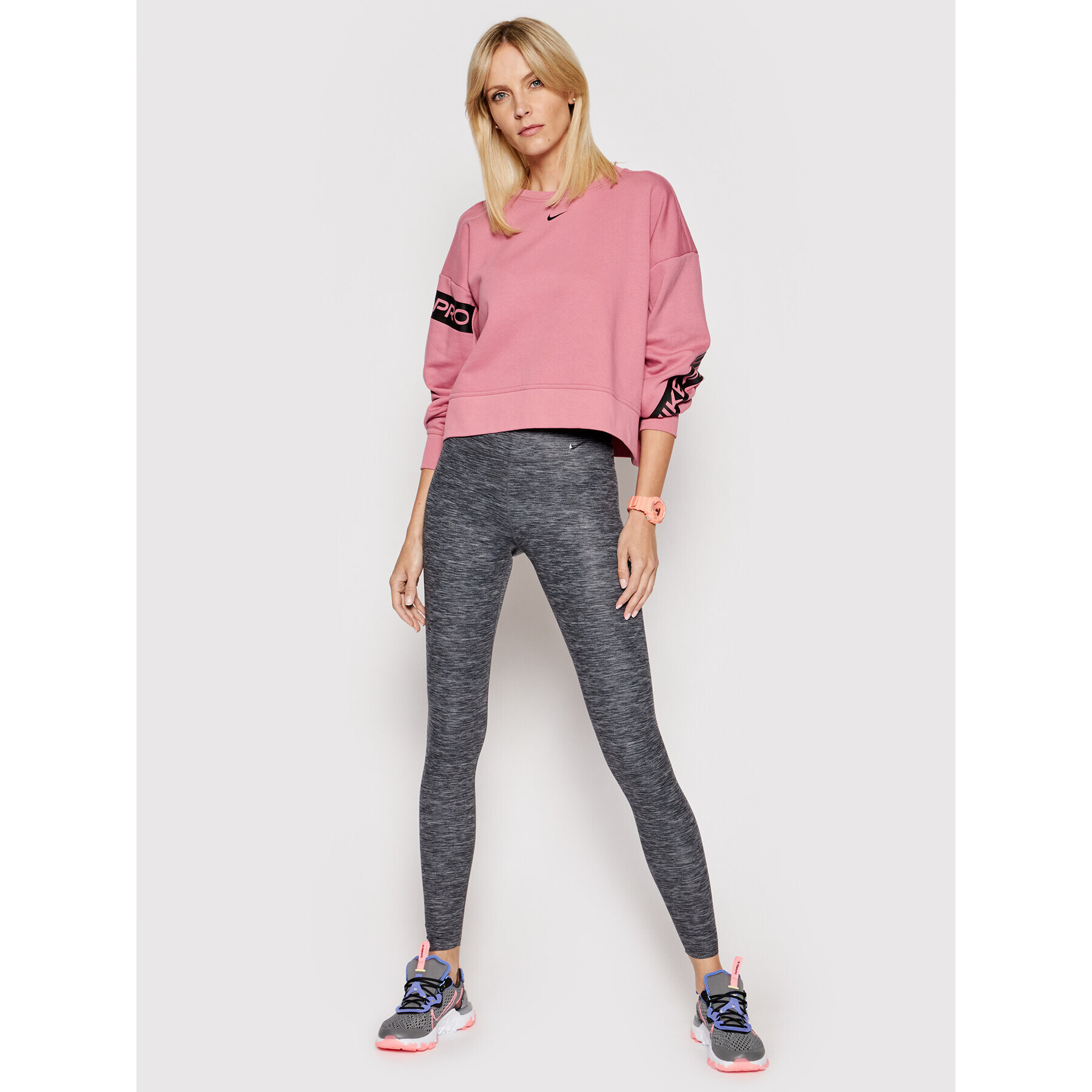 Nike Клин One Luxe Tight CD5915 Сив Slim Fit - Pepit.bg