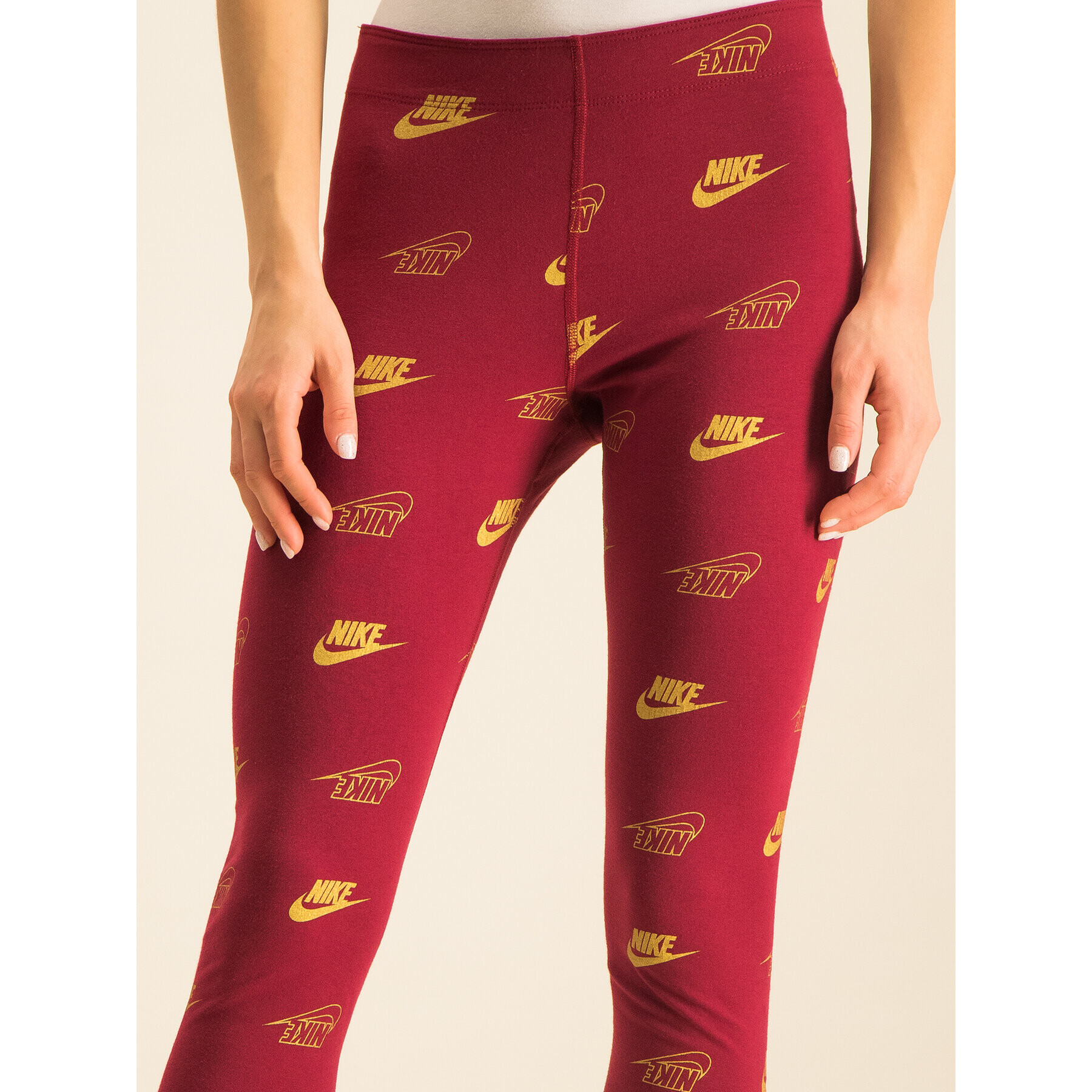 Nike Клин Printed CJ4061 Бордо Slim Fit - Pepit.bg