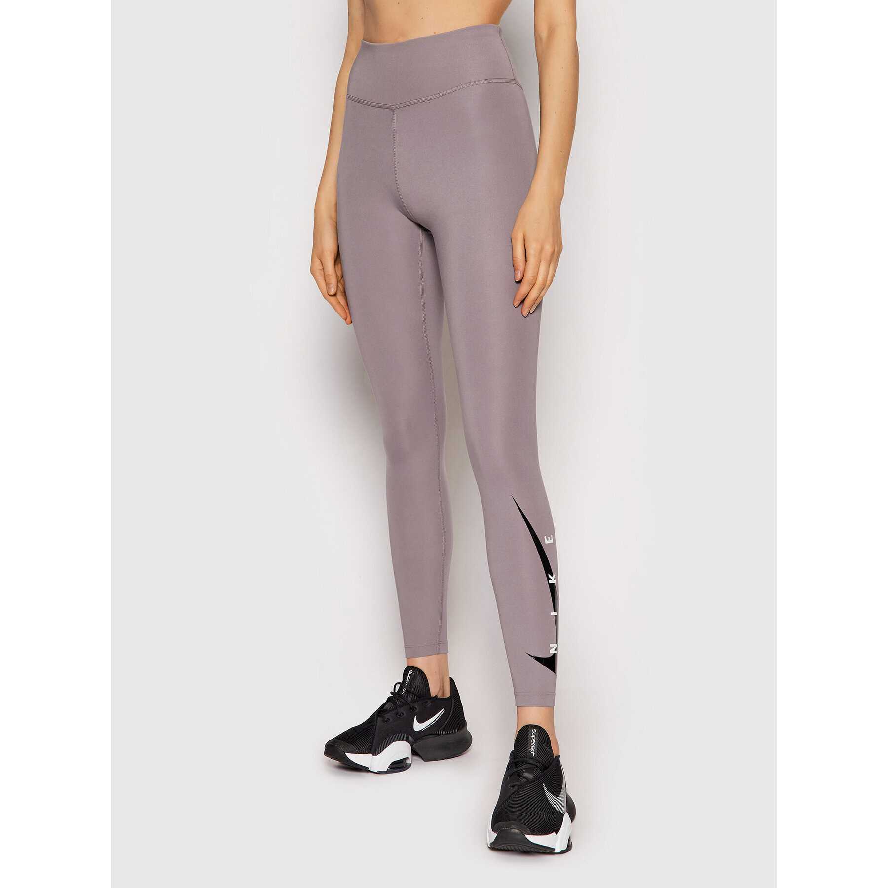 Nike Клин Swoosh Run DA1145 Сив Tight Fit - Pepit.bg