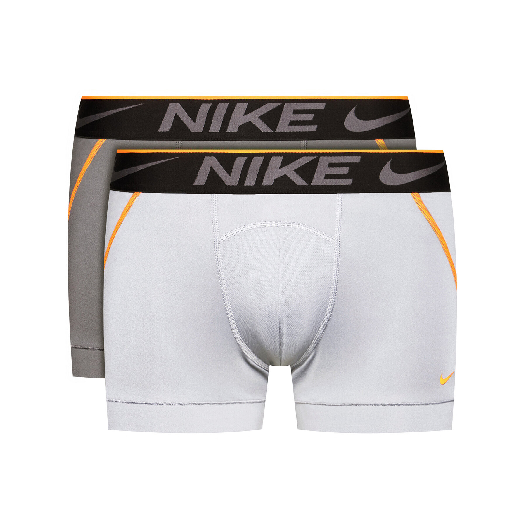 Nike Комплект 2 чифта боксерки Breathe Micro 0000KE1019 Сив - Pepit.bg