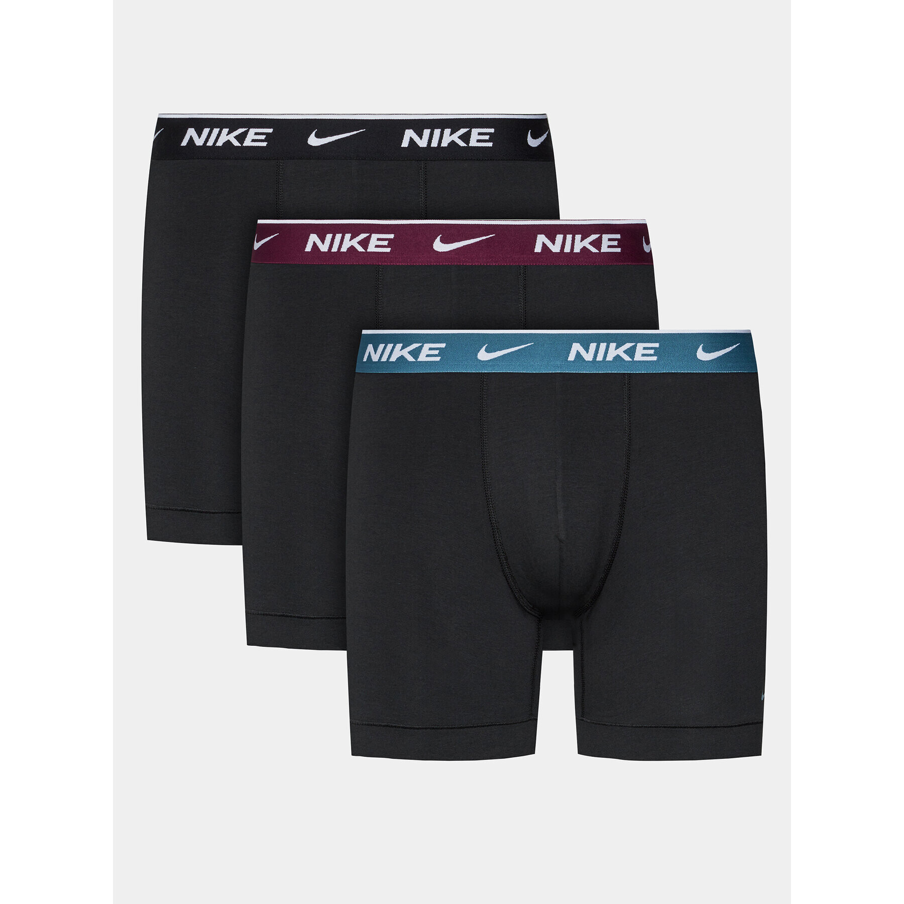 Nike Комплект 3 чифта боксерки 0000KE1007 Черен - Pepit.bg